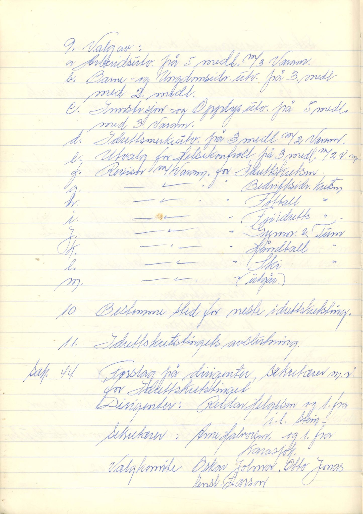 Vest-Finnmark Idrettskrets, FMFB/A-1042/A/Aa/L0003: Møteprotokoll for styre, kretsting og arbeidsutvalg, 1961-1971, s. 13