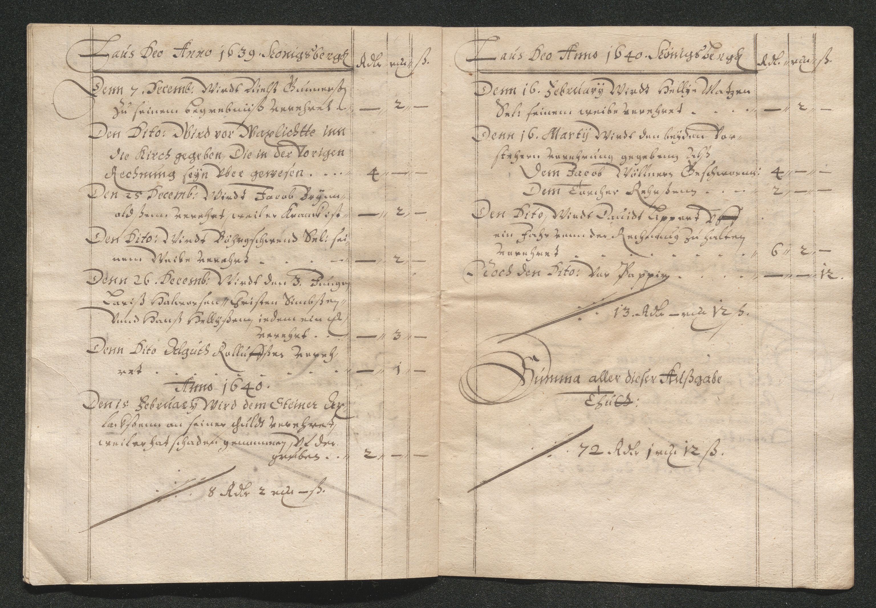 Kongsberg Sølvverk 1623-1816, AV/SAKO-EA-3135/001/D/Di/Dib/L0004: Regnskaper for knappschaftkassen , 1630-1663, s. 219