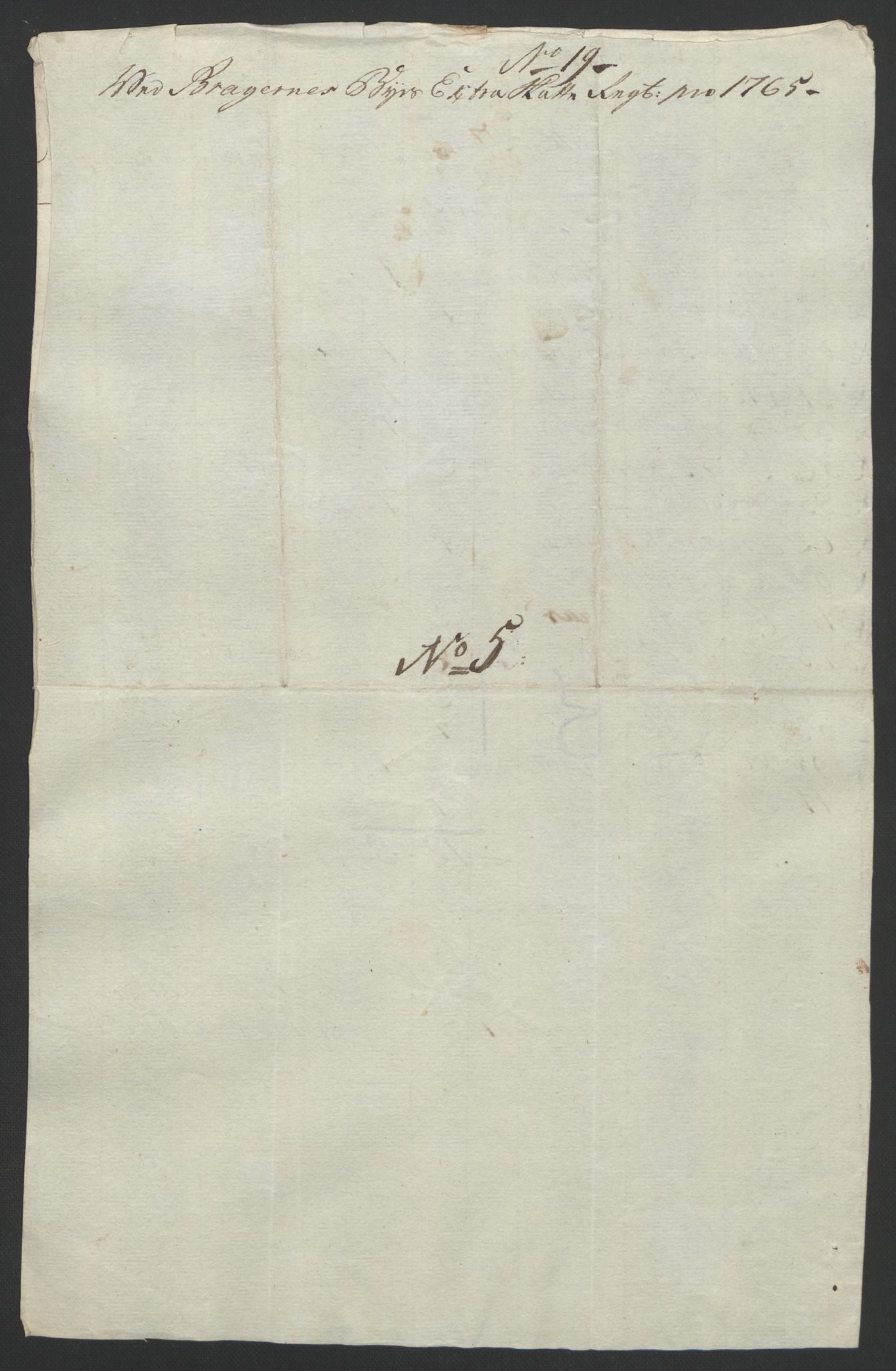 Rentekammeret inntil 1814, Reviderte regnskaper, Byregnskaper, RA/EA-4066/R/Rf/L0119/0001: [F2] Kontribusjonsregnskap / Ekstraskatt, 1762-1767, s. 316