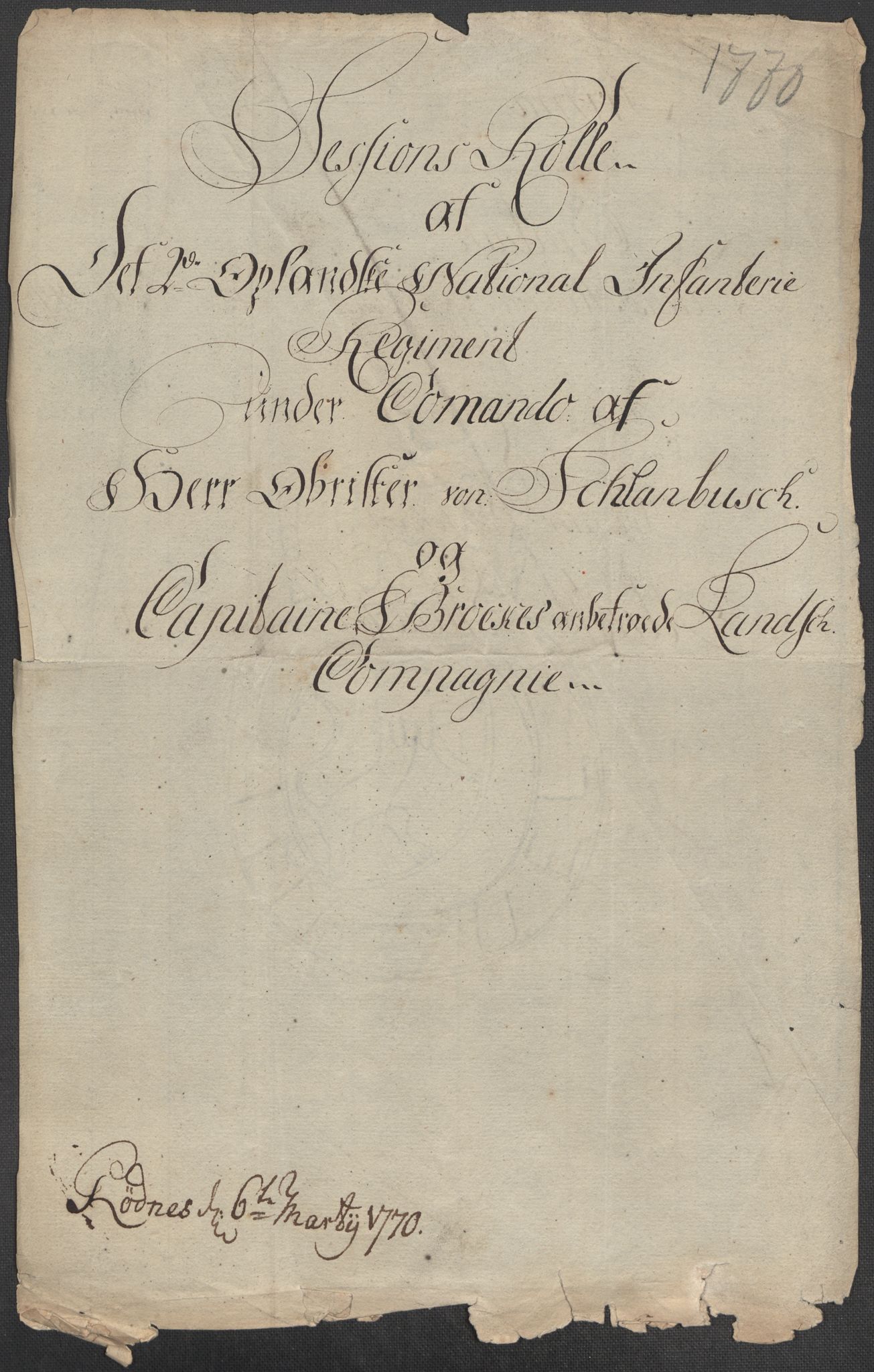 Generalitets- og kommissariatskollegiet, Det kongelige norske kommissariatskollegium, AV/RA-EA-5420/E/Eh/L0001b: Diverse, 1659-1807, s. 135
