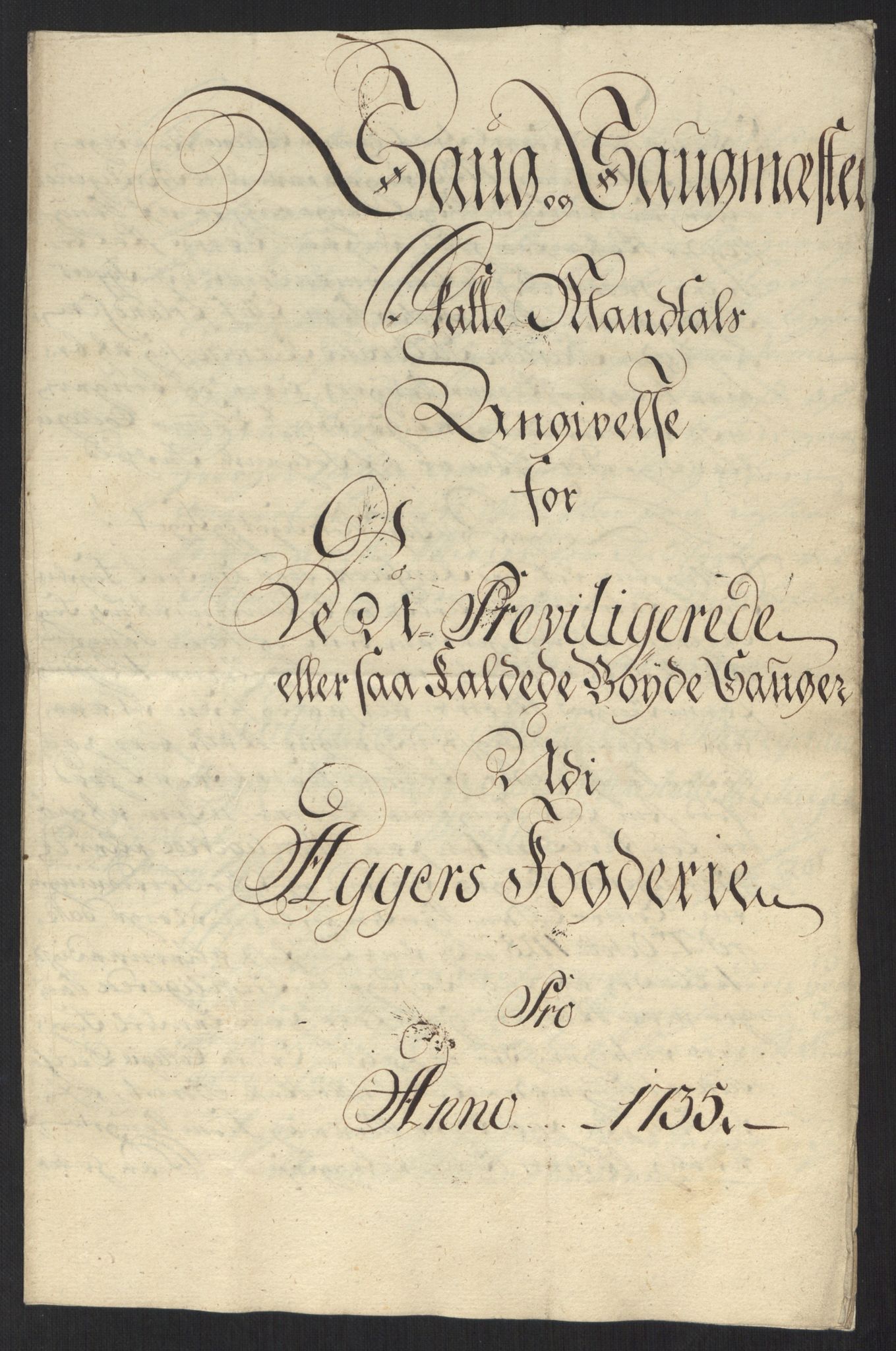 Rentekammeret inntil 1814, Reviderte regnskaper, Fogderegnskap, RA/EA-4092/R10/L0474: Fogderegnskap Aker og Follo, 1735, s. 104