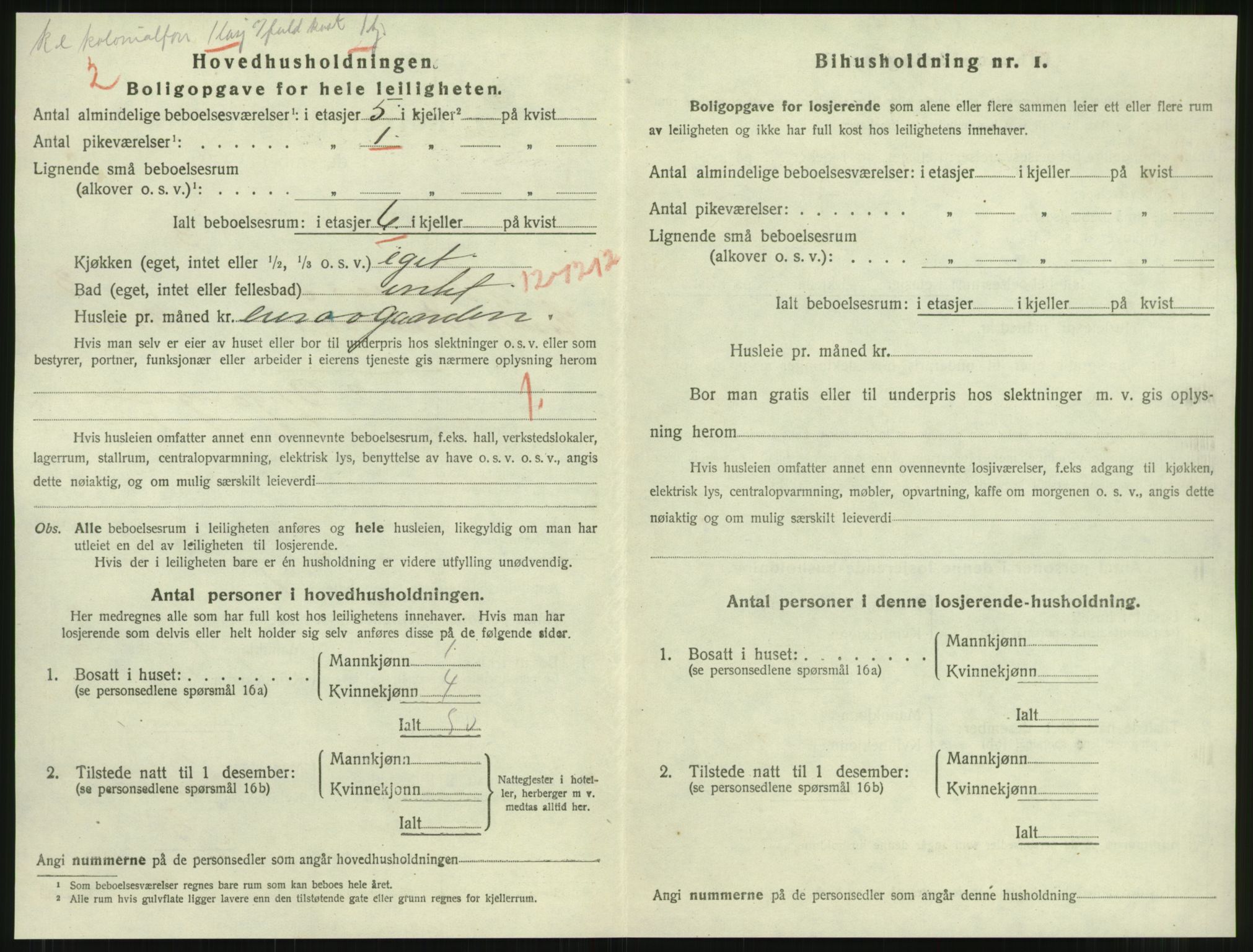 SAT, Folketelling 1920 for 1703 Namsos ladested, 1920, s. 1184