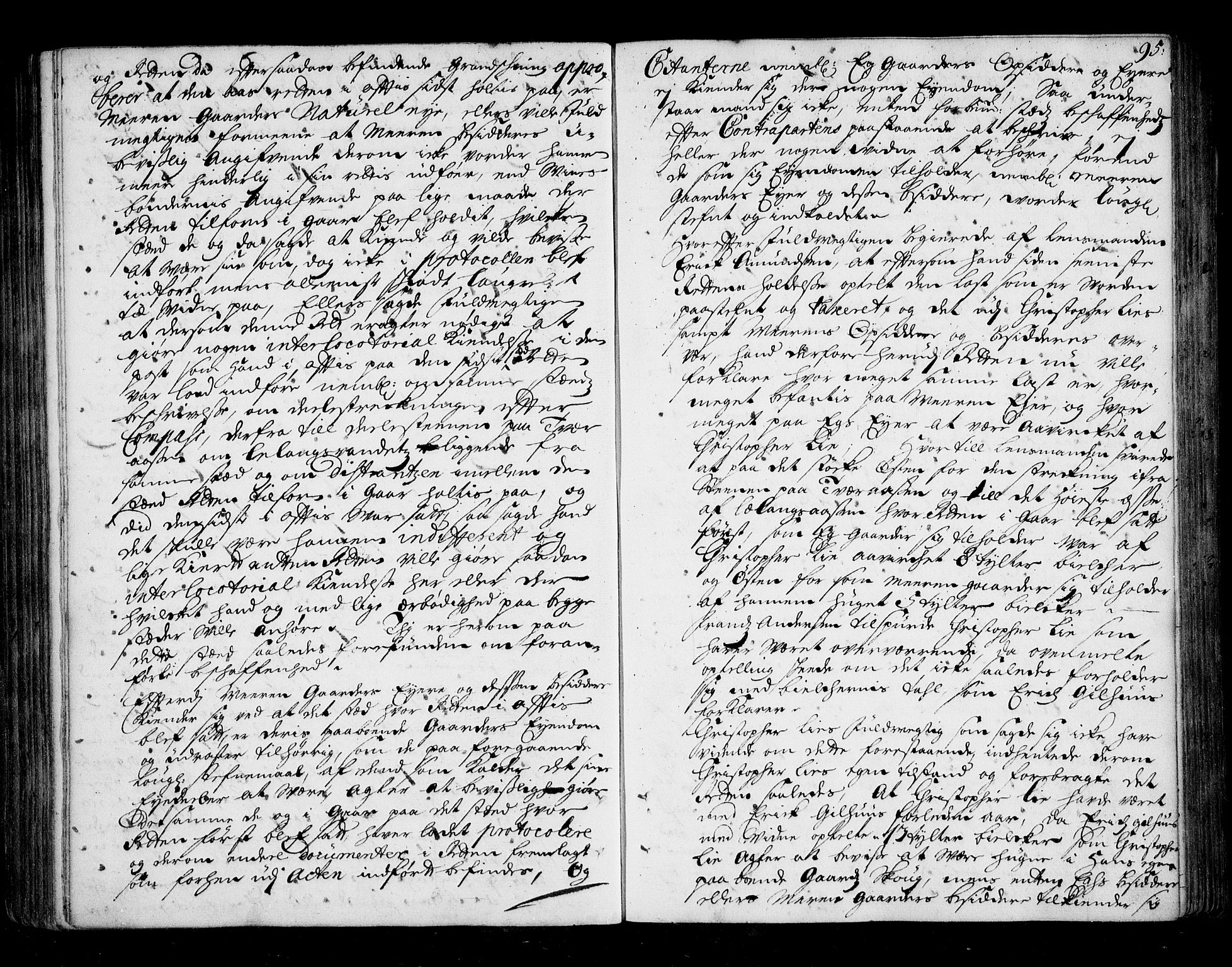 Lier, Røyken og Hurum sorenskriveri, AV/SAKO-A-89/F/Fa/L0039: Tingbok, 1701-1704, s. 95