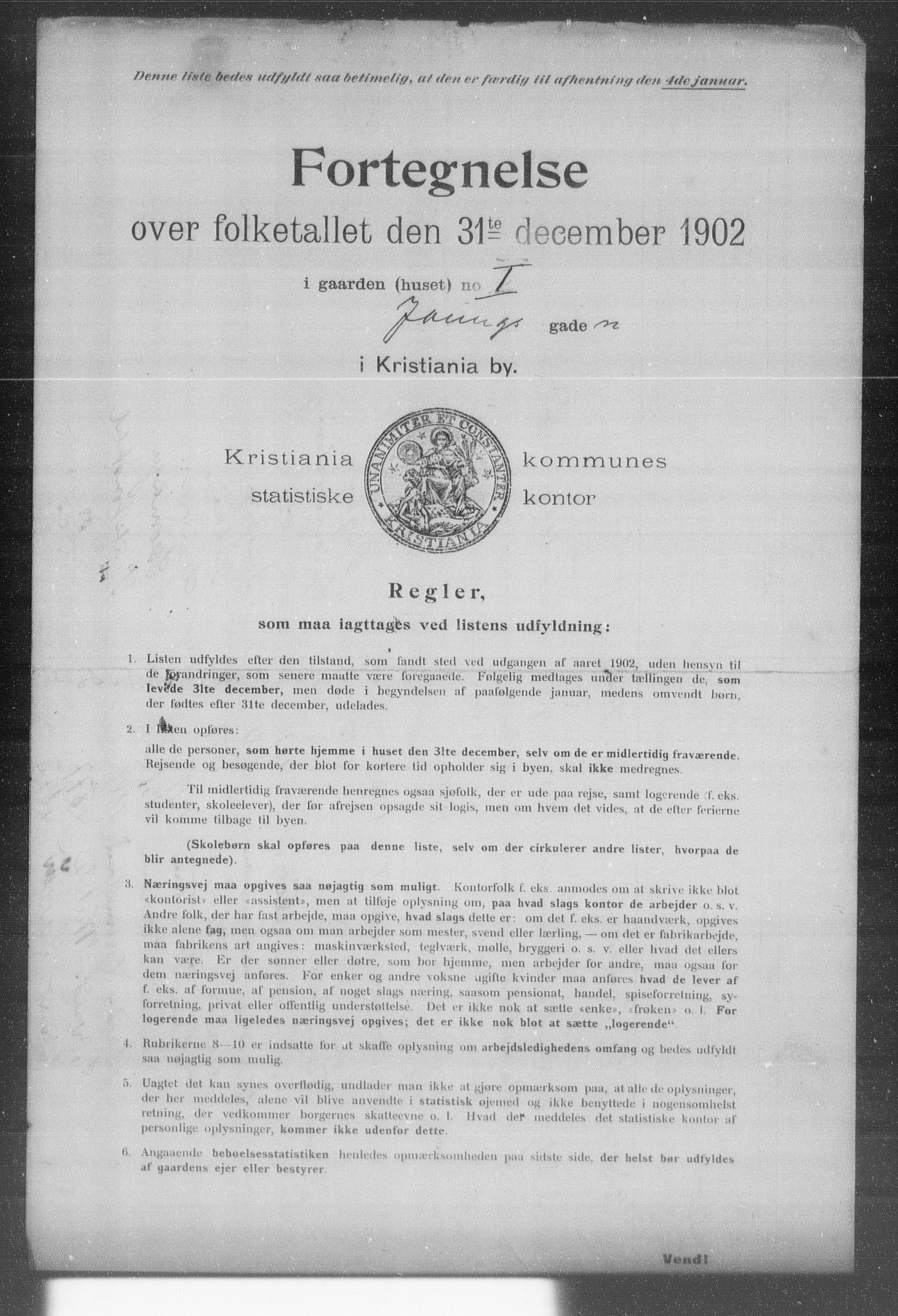 OBA, Kommunal folketelling 31.12.1902 for Kristiania kjøpstad, 1902, s. 23676