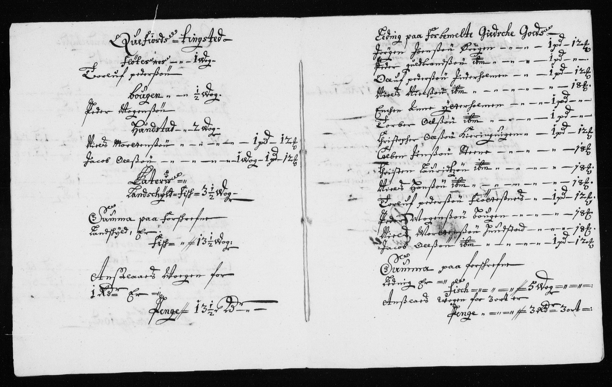 Rentekammeret inntil 1814, Reviderte regnskaper, Stiftamtstueregnskaper, Trondheim stiftamt og Nordland amt, AV/RA-EA-6044/R/Rh/L0008: Nordland amt, 1681