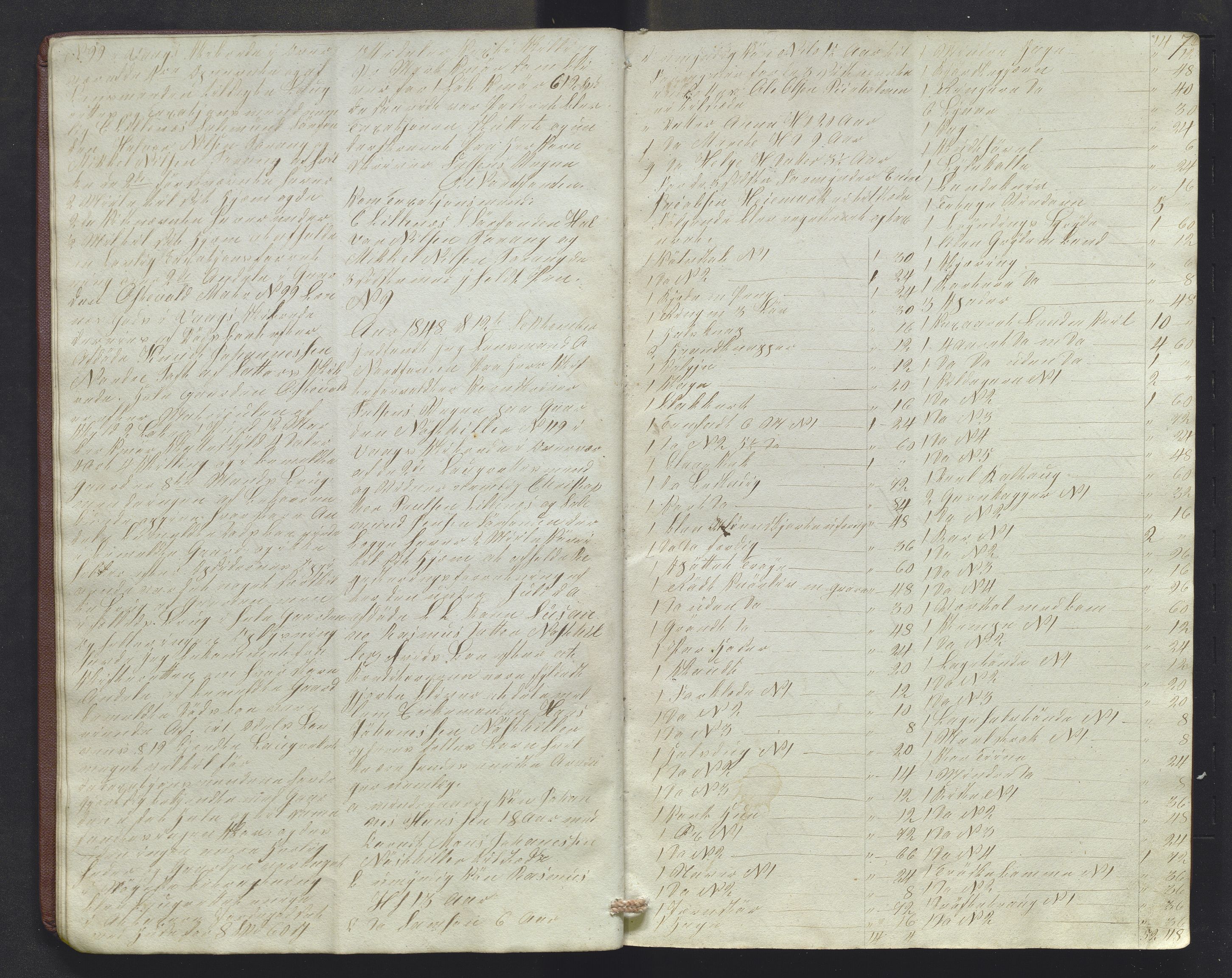 Lensmannen i Sund og Austevoll, AV/SAB-A-35201/0006/L0009: Registreringsprotokoll, 1848-1863, s. 6b-7a