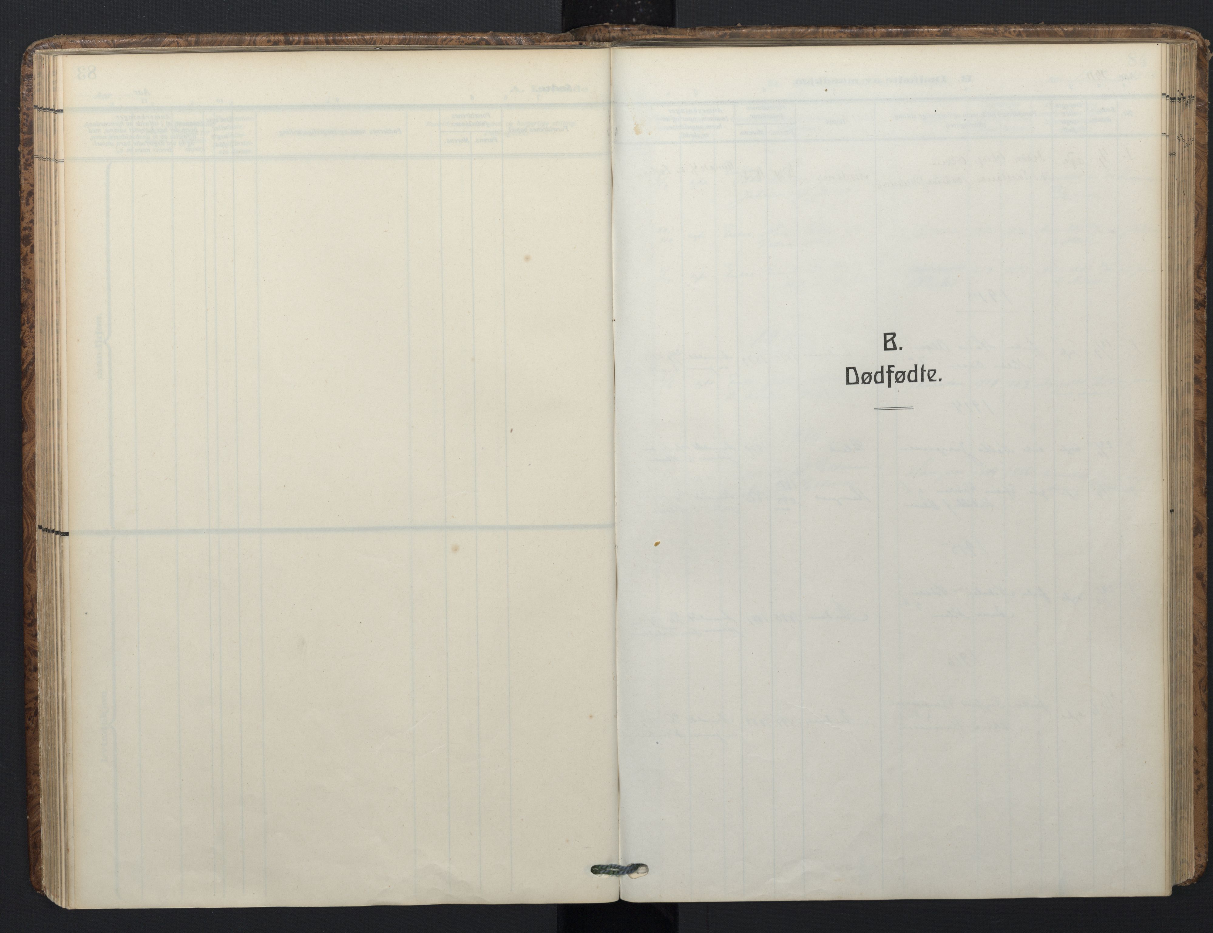 Ministerialprotokoller, klokkerbøker og fødselsregistre - Nordland, AV/SAT-A-1459/899/L1438: Ministerialbok nr. 899A06, 1909-1922
