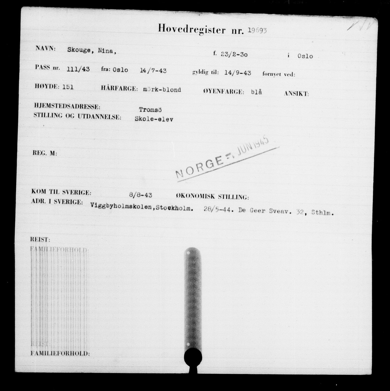 Den Kgl. Norske Legasjons Flyktningskontor, AV/RA-S-6753/V/Va/L0009: Kjesäterkartoteket.  Flyktningenr. 18502-22048, 1940-1945, s. 1348