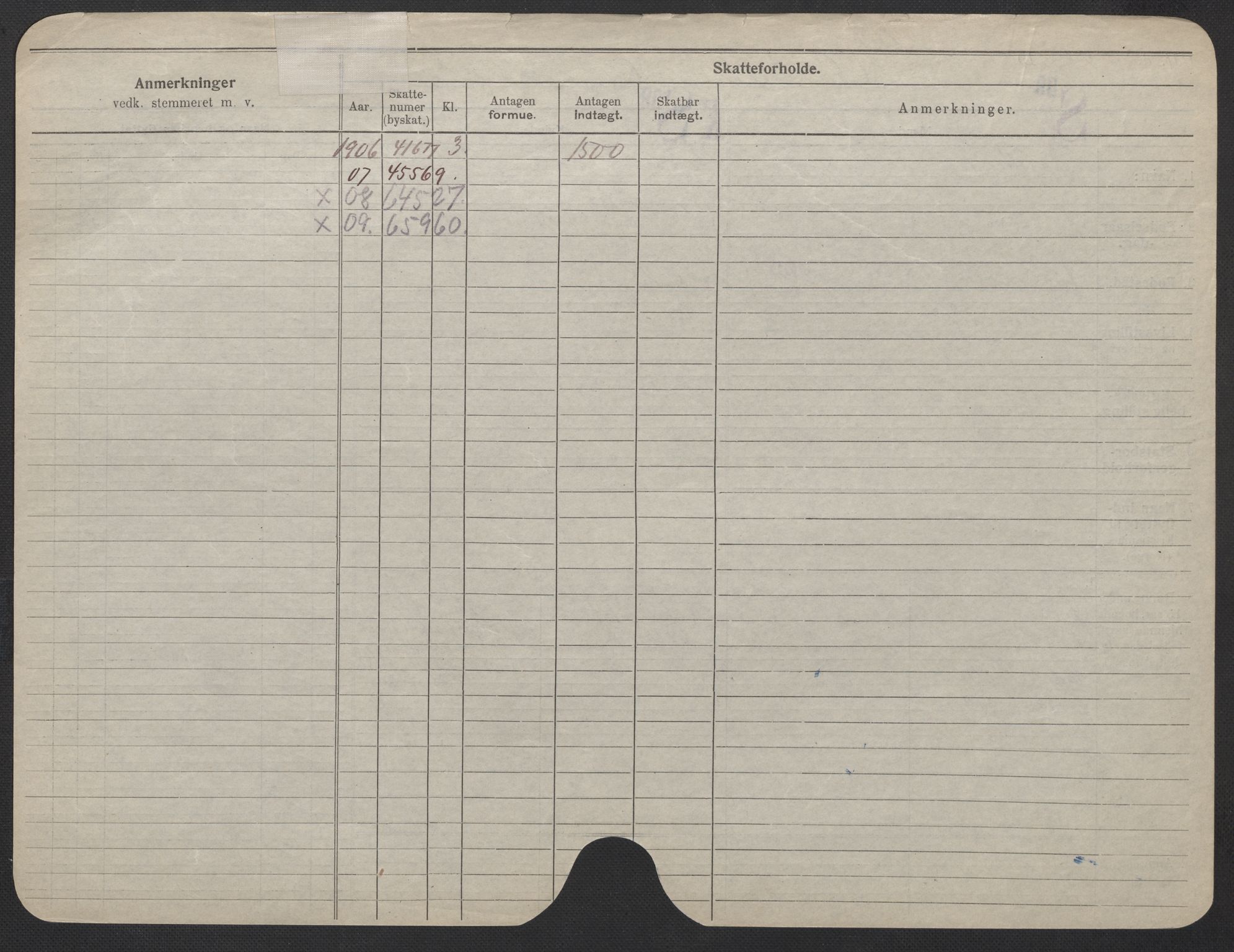 Oslo folkeregister, Registerkort, AV/SAO-A-11715/F/Fa/Fac/L0025: Kvinner, 1906-1914, s. 224b