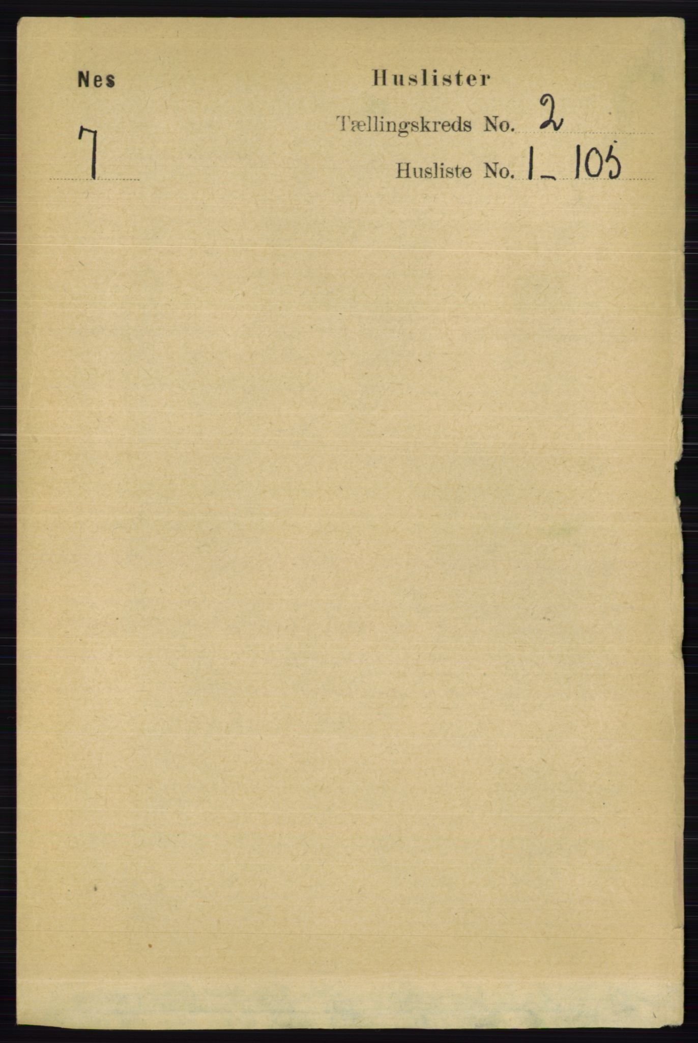 RA, Folketelling 1891 for 0236 Nes herred, 1891, s. 827