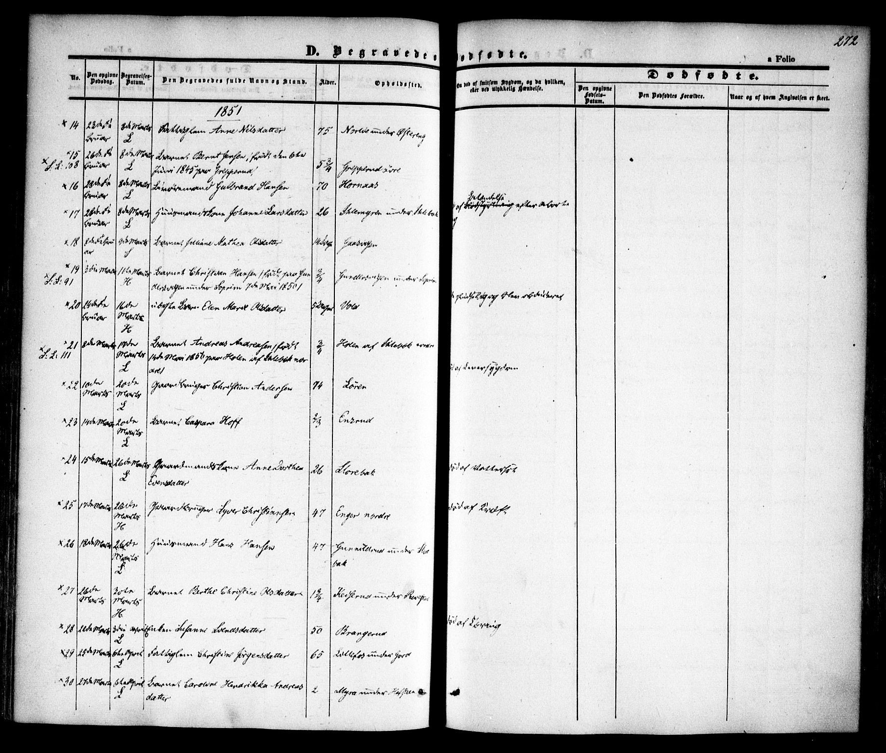Høland prestekontor Kirkebøker, AV/SAO-A-10346a/F/Fa/L0009: Ministerialbok nr. I 9, 1846-1853, s. 272