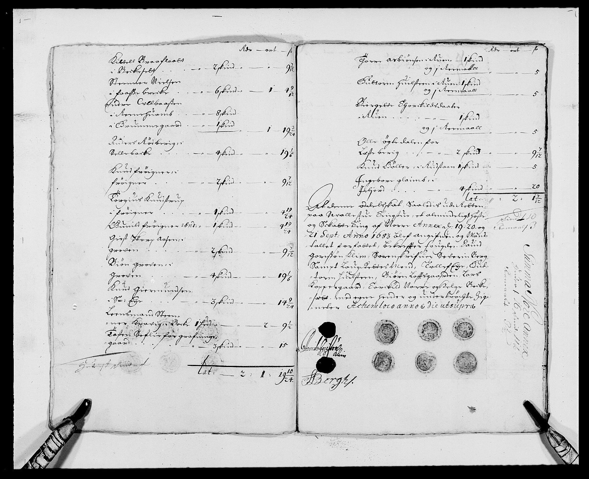 Rentekammeret inntil 1814, Reviderte regnskaper, Fogderegnskap, AV/RA-EA-4092/R24/L1570: Fogderegnskap Numedal og Sandsvær, 1679-1686, s. 316