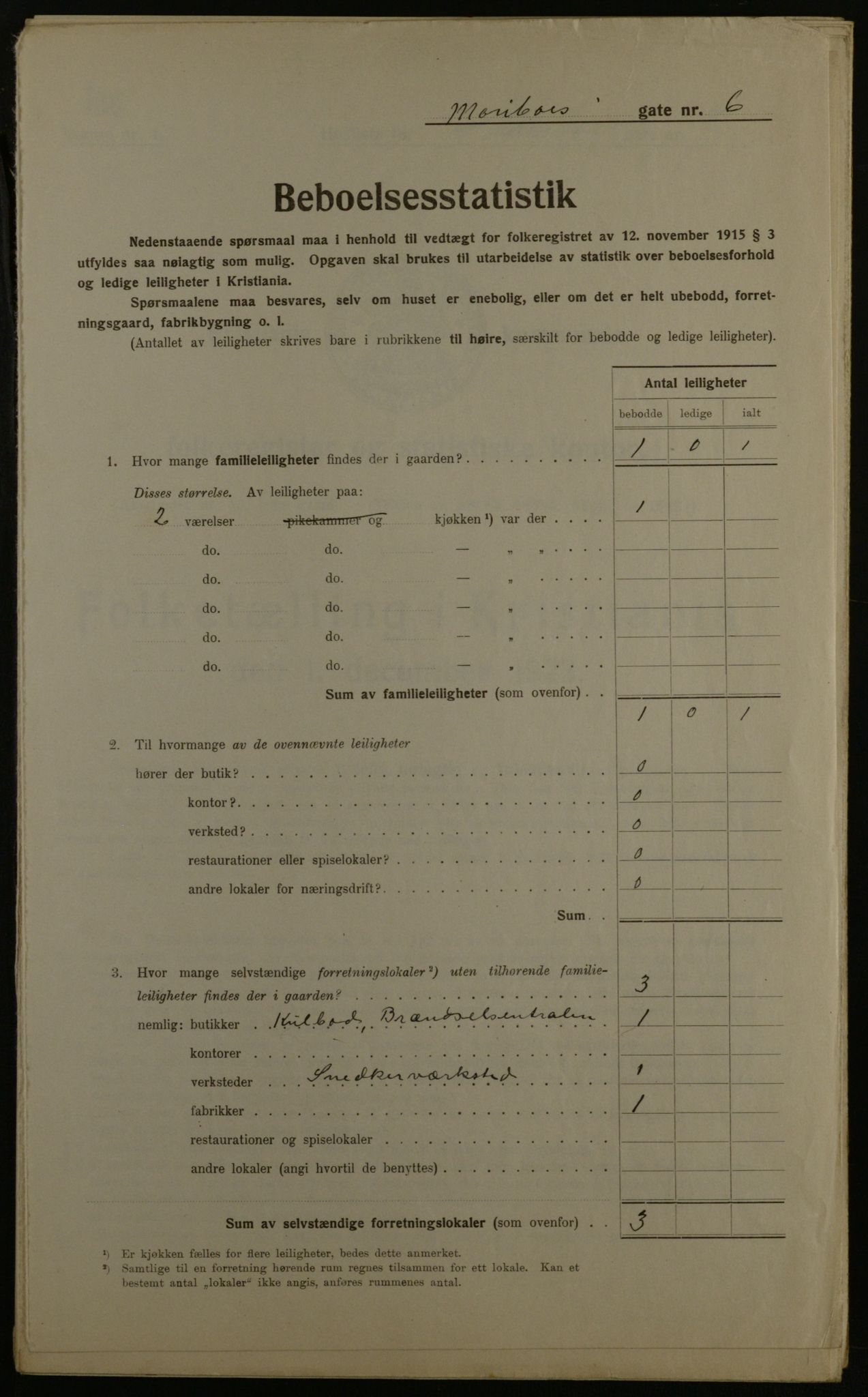 OBA, Kommunal folketelling 1.12.1923 for Kristiania, 1923, s. 67233