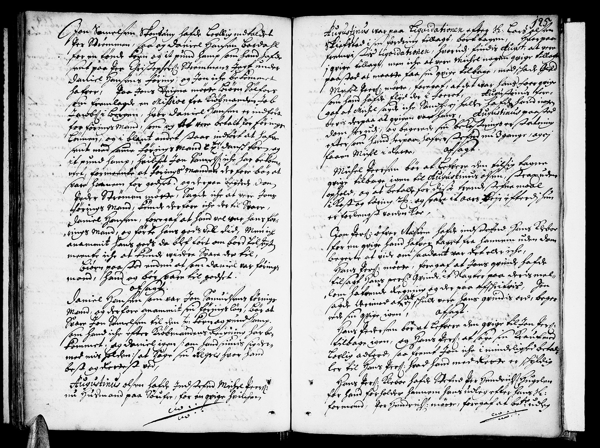 Helgeland sorenskriveri, SAT/A-0004/1/1A/L0001: Tingbok 1, 1690-1693, s. 124b-125a