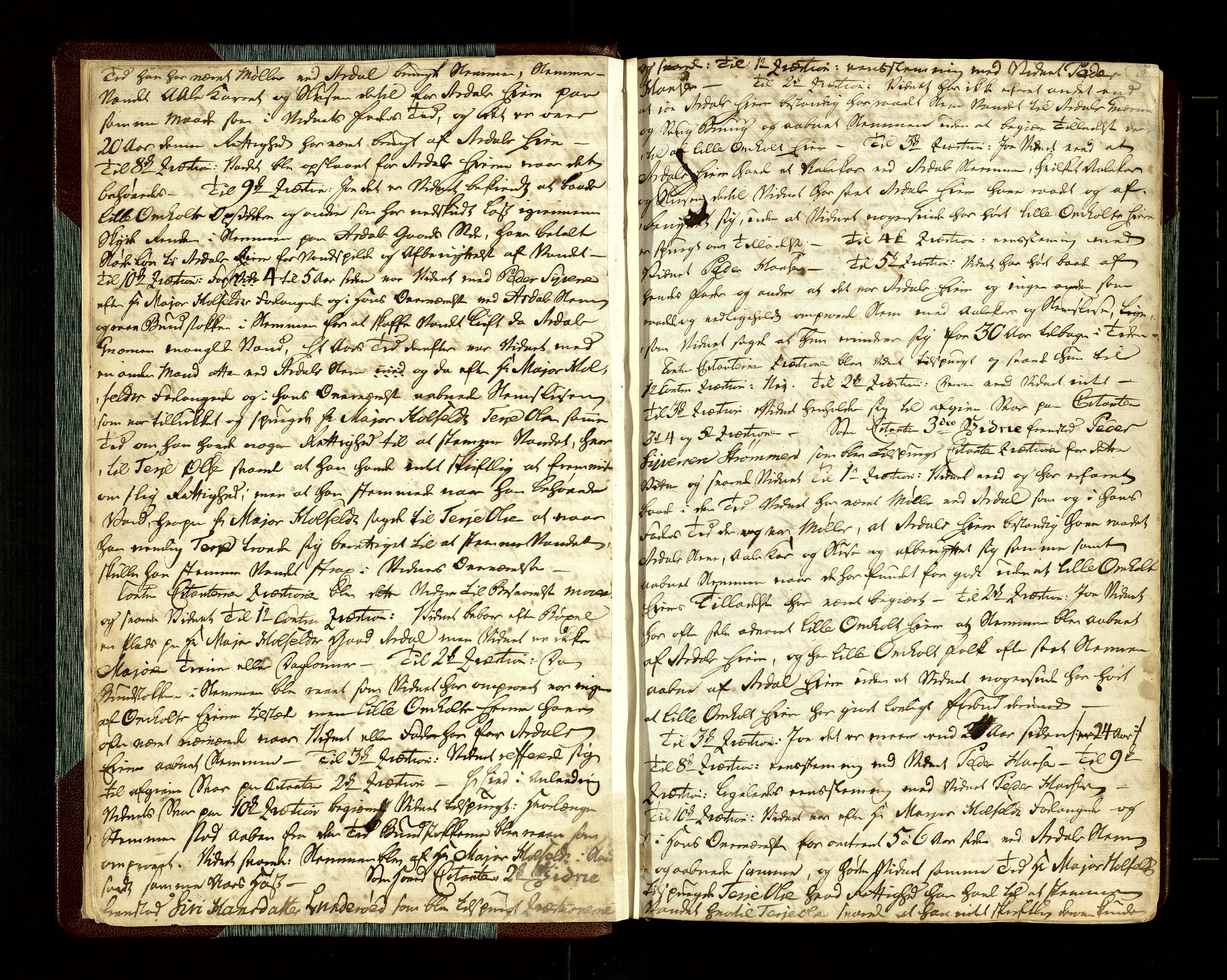 Nedenes sorenskriveri før 1824, SAK/1221-0007/F/Fb/L0004: Ekstrarettsprotokoll med register nr 4, 1801-1806, s. 3
