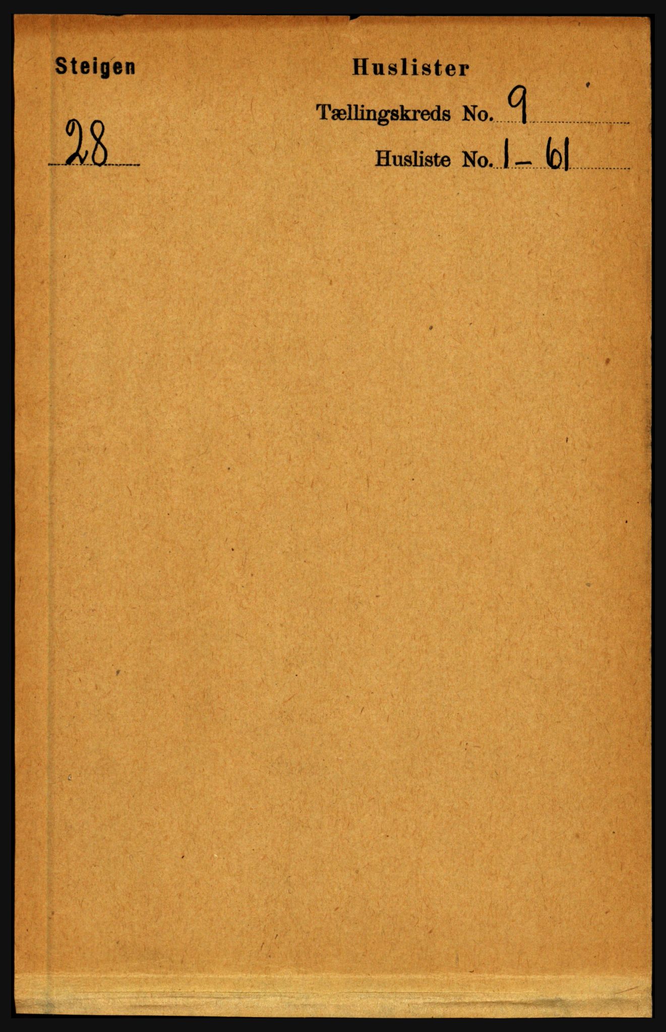 RA, Folketelling 1891 for 1848 Steigen herred, 1891, s. 2993