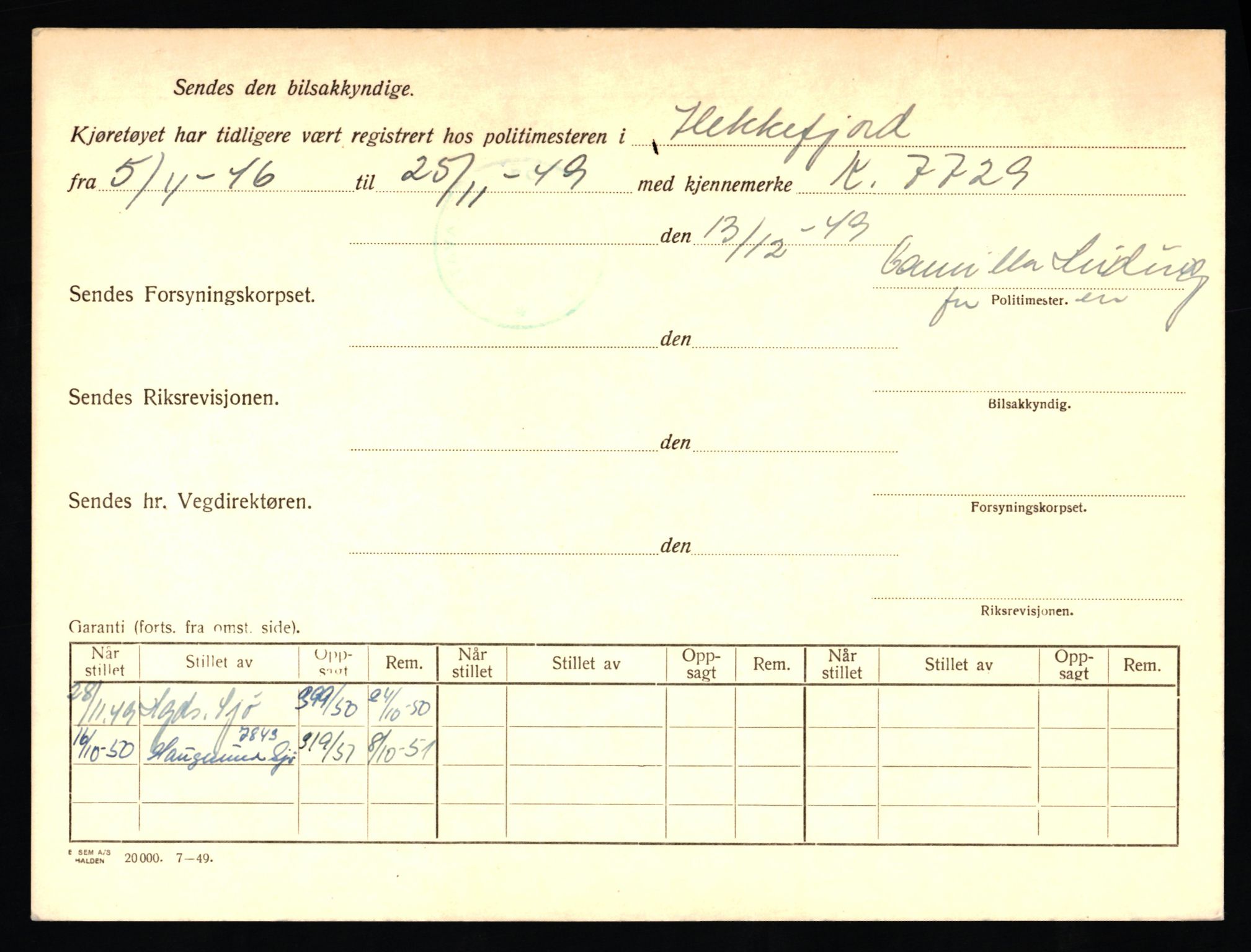 Stavanger trafikkstasjon, AV/SAST-A-101942/0/F/L0014: L-5080 - L-5499, 1930-1971, s. 174