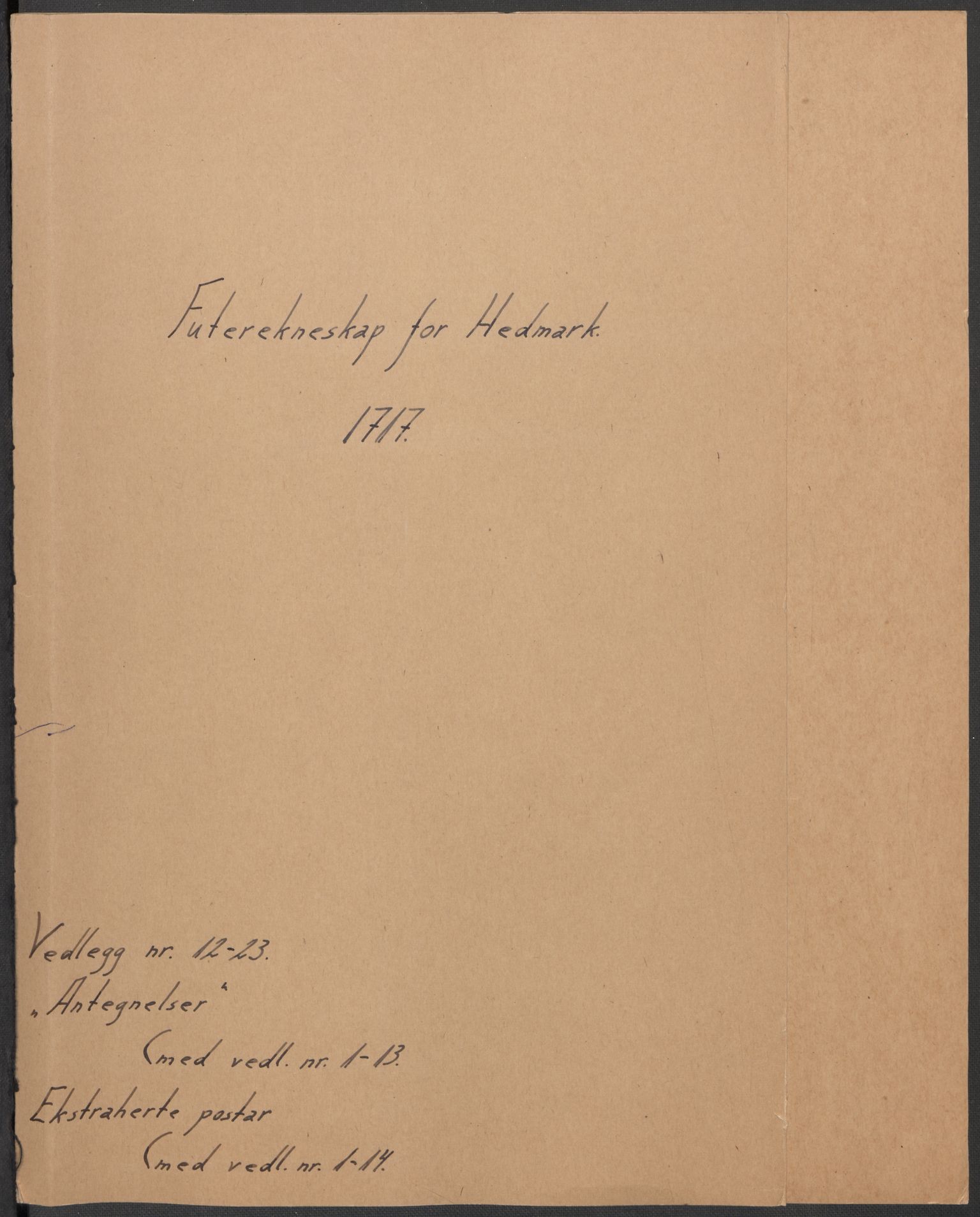 Rentekammeret inntil 1814, Reviderte regnskaper, Fogderegnskap, RA/EA-4092/R16/L1056: Fogderegnskap Hedmark, 1717, s. 280