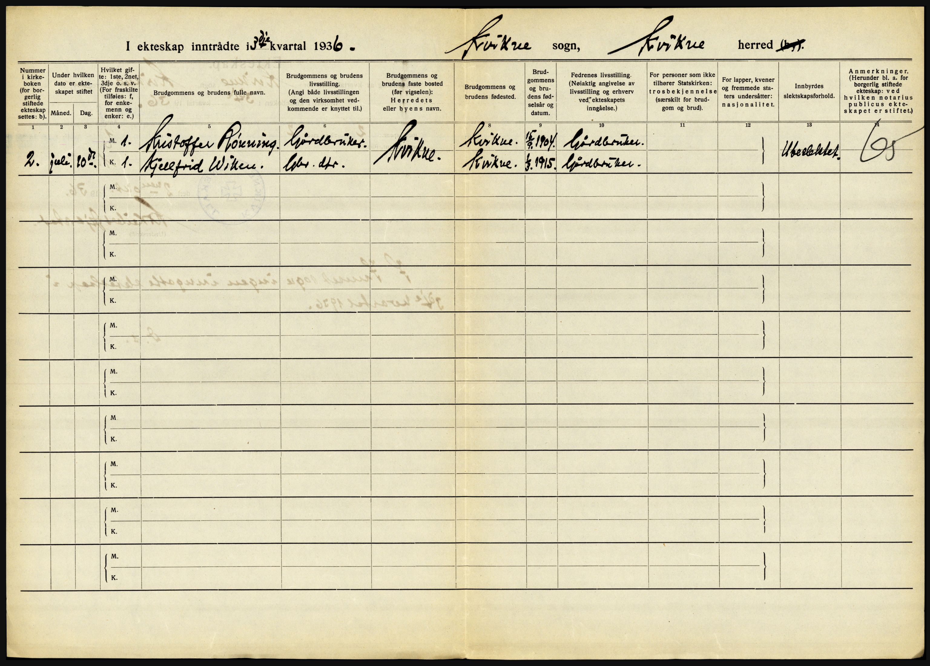 Statistisk sentralbyrå, Sosiodemografiske emner, Befolkning, AV/RA-S-2228/D/Df/Dfd/Dfdf/L0011: Hedmark, 1936, s. 572