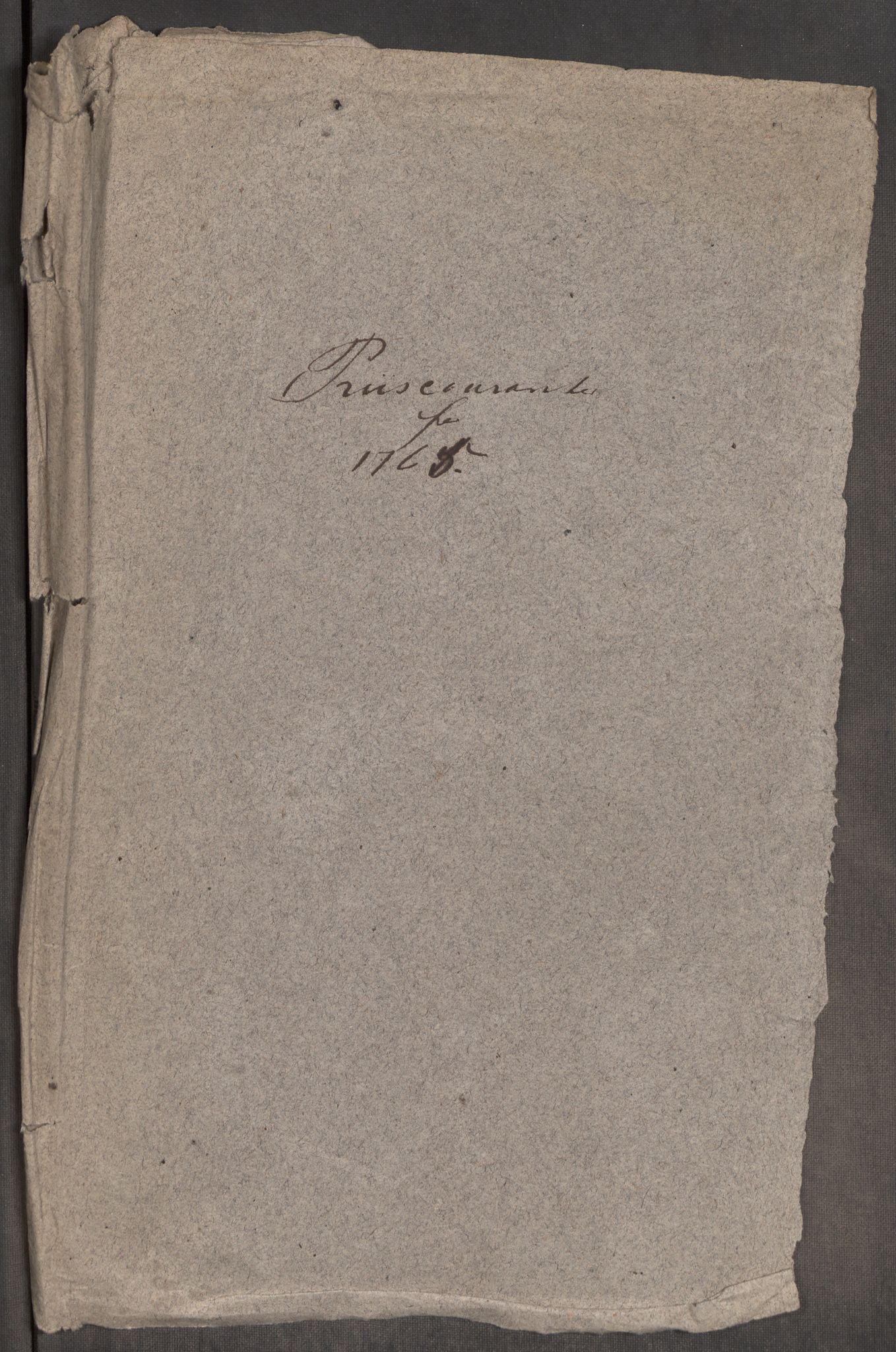 Rentekammeret inntil 1814, Realistisk ordnet avdeling, AV/RA-EA-4070/Oe/L0008: [Ø1]: Priskuranter, 1764-1768, s. 244