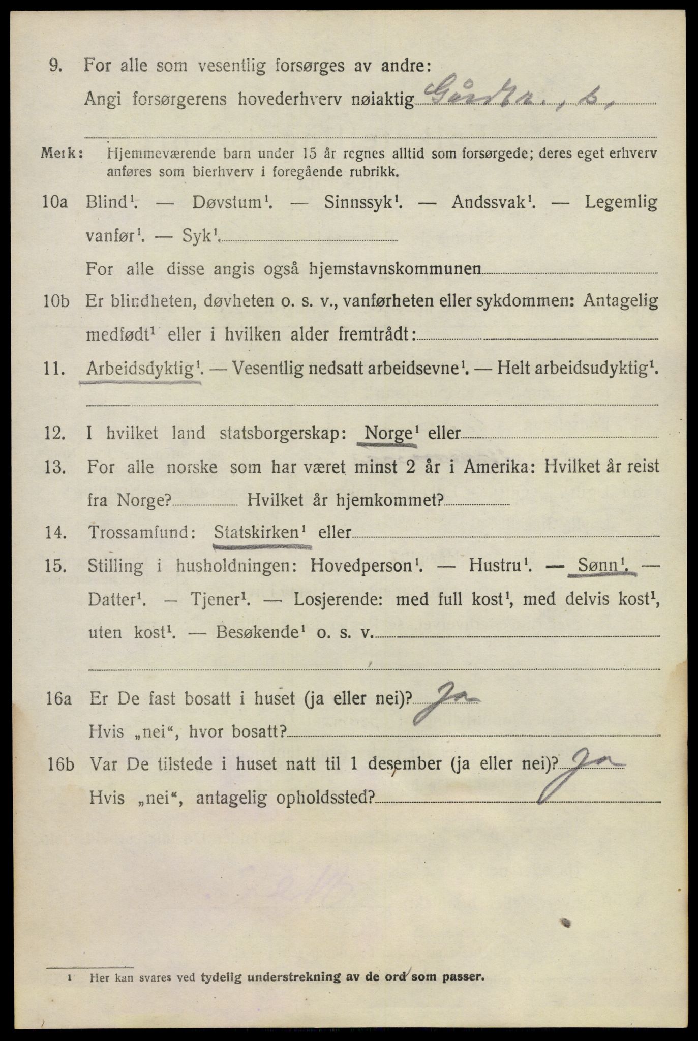 SAO, Folketelling 1920 for 0227 Fet herred, 1920, s. 9629