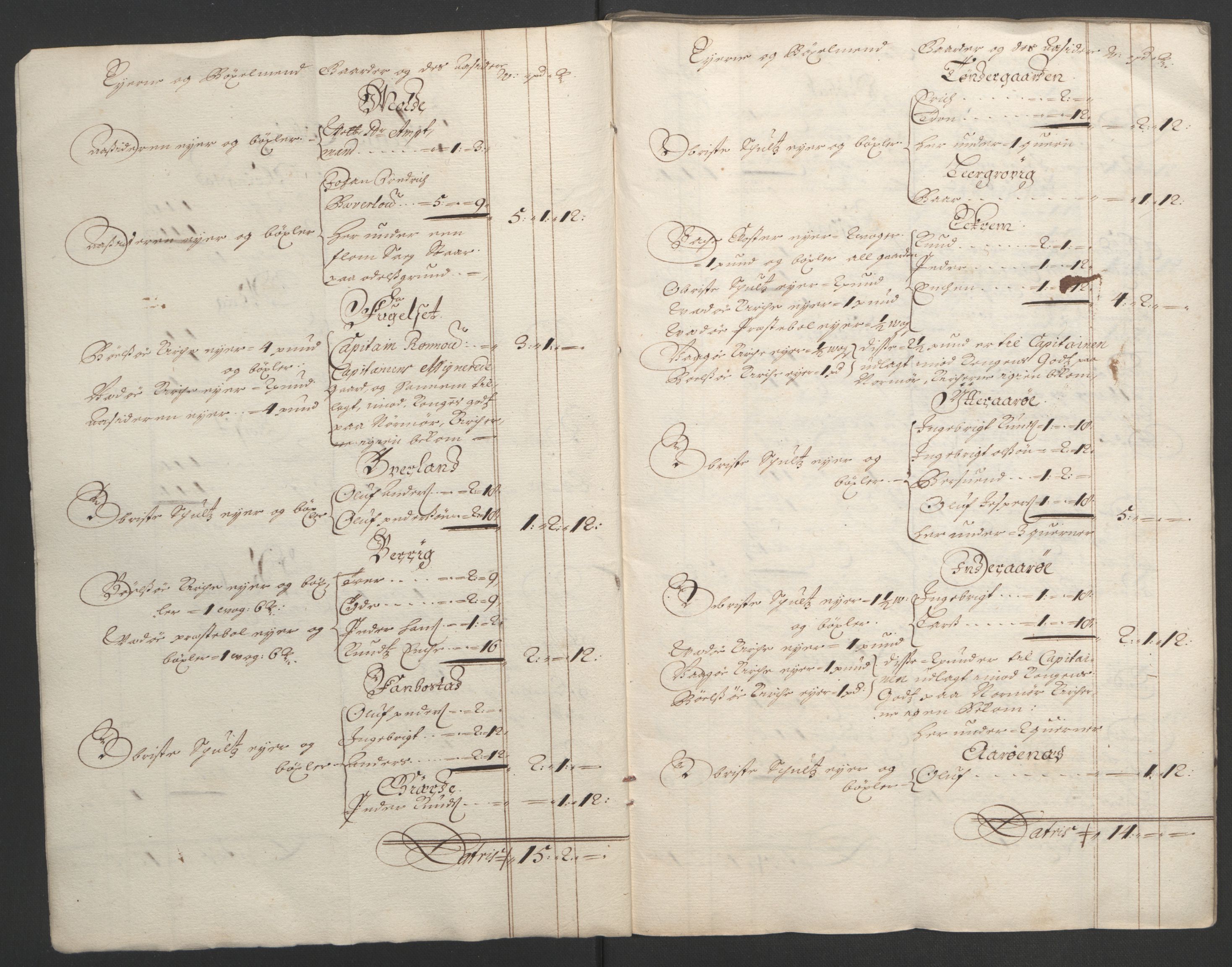 Rentekammeret inntil 1814, Reviderte regnskaper, Fogderegnskap, RA/EA-4092/R55/L3651: Fogderegnskap Romsdal, 1693-1694, s. 174