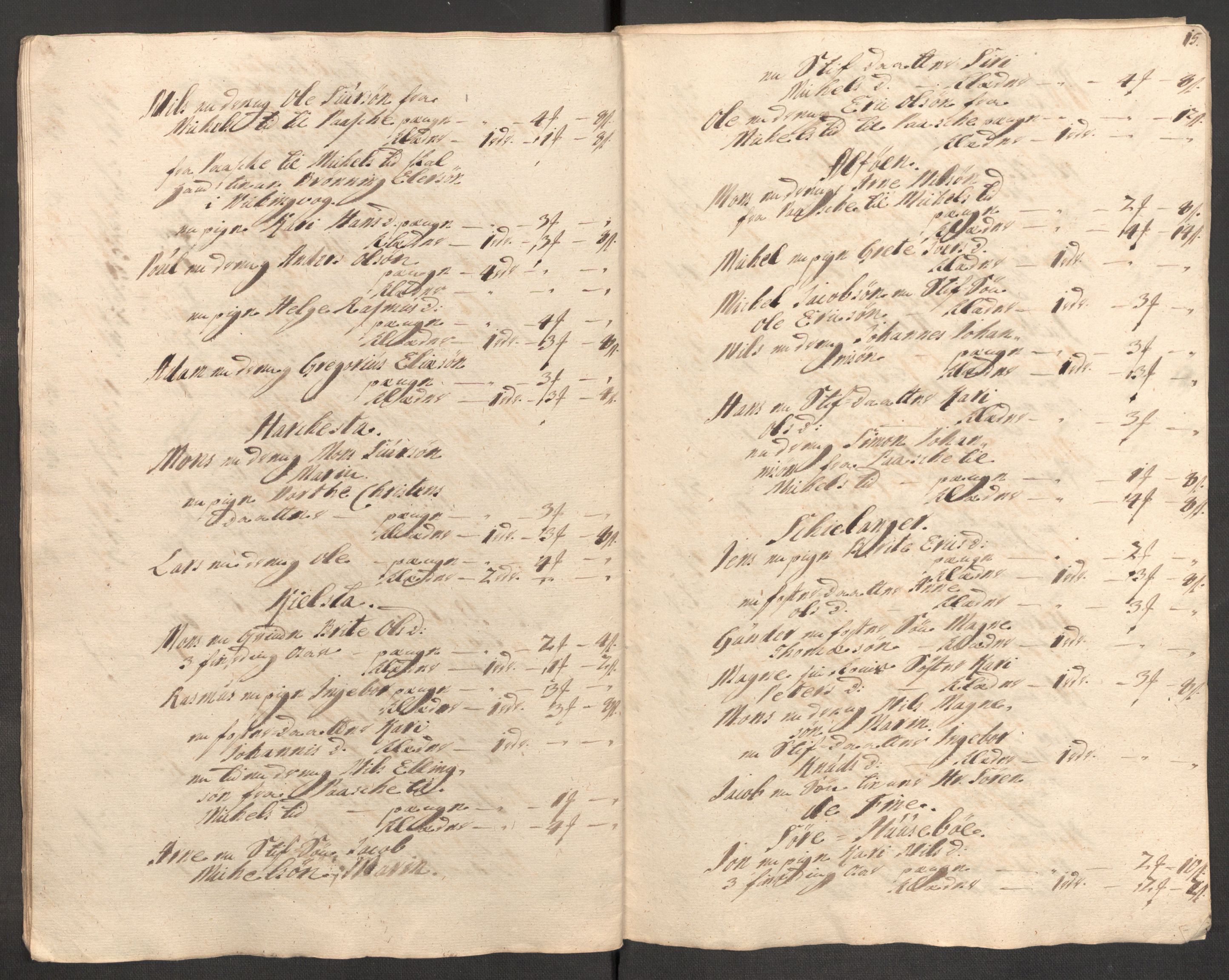 Rentekammeret inntil 1814, Reviderte regnskaper, Fogderegnskap, RA/EA-4092/R51/L3193: Fogderegnskap Nordhordland og Voss, 1711, s. 319