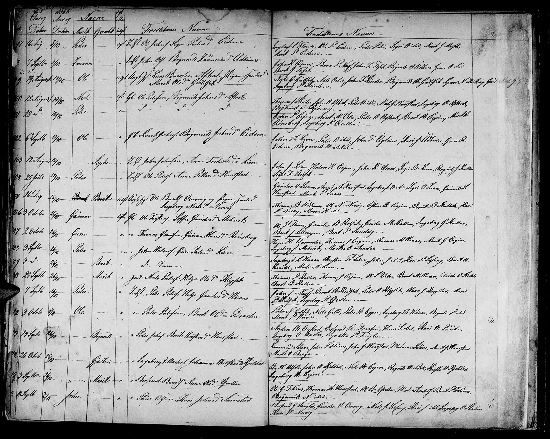Ministerialprotokoller, klokkerbøker og fødselsregistre - Sør-Trøndelag, SAT/A-1456/695/L1154: Klokkerbok nr. 695C05, 1842-1858, s. 210
