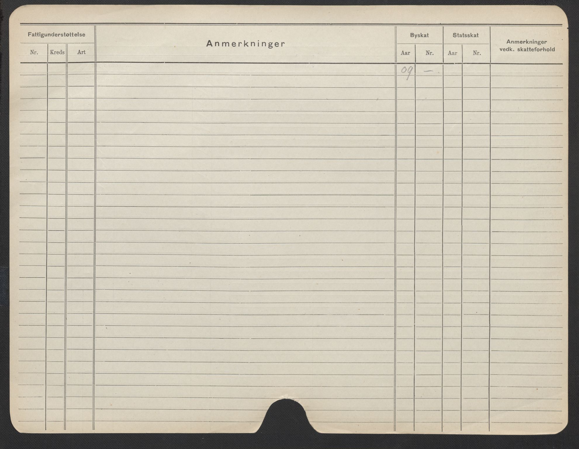 Oslo folkeregister, Registerkort, SAO/A-11715/F/Fa/Fac/L0022: Kvinner, 1906-1914, s. 50b