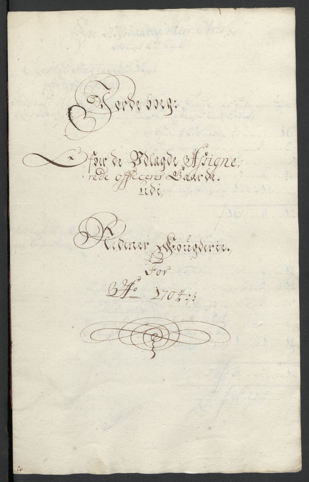Rentekammeret inntil 1814, Reviderte regnskaper, Fogderegnskap, RA/EA-4092/R39/L2317: Fogderegnskap Nedenes, 1704-1705, s. 58