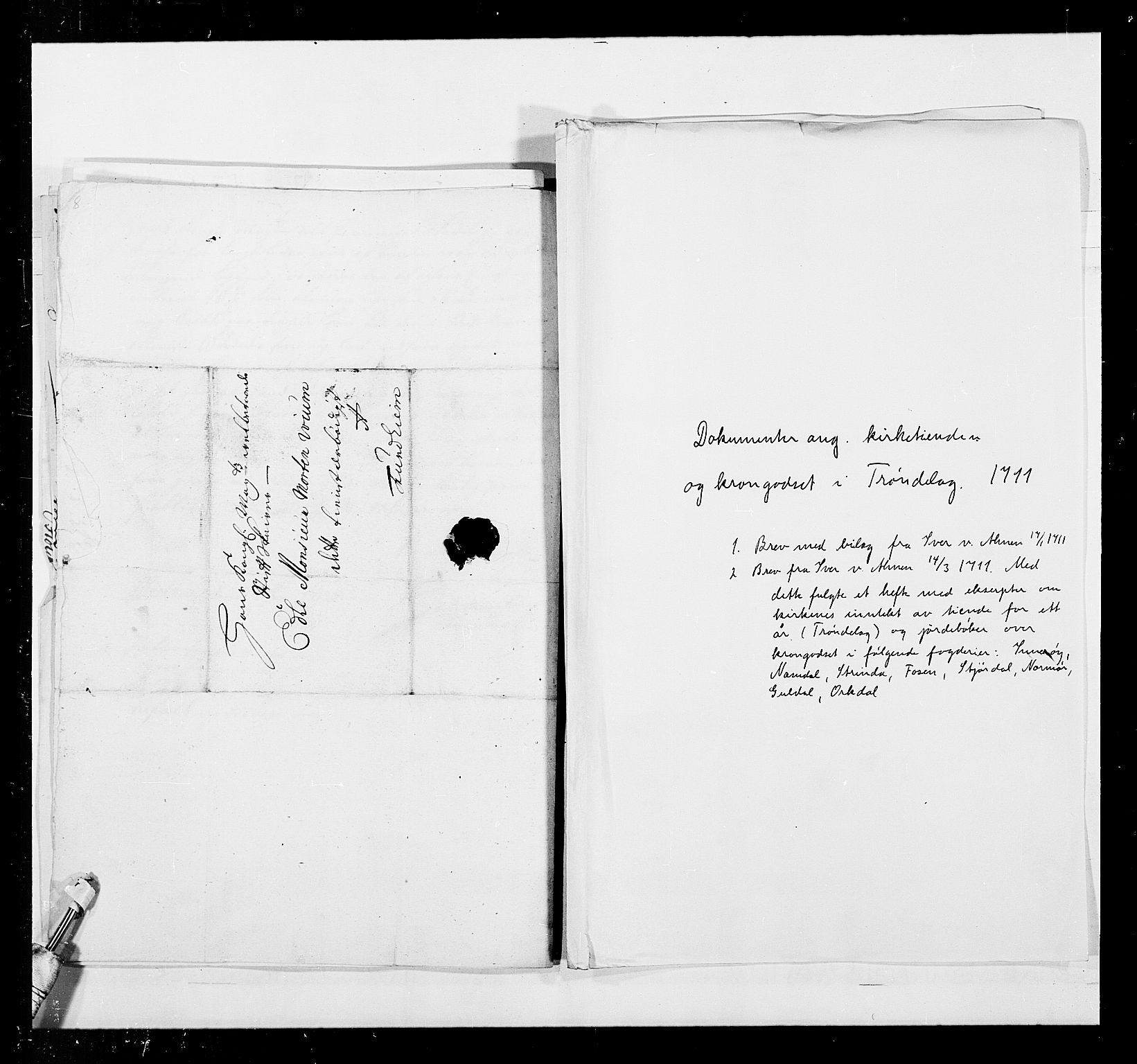Stattholderembetet 1572-1771, AV/RA-EA-2870/Ek/L0037/0001: Jordebøker 1662-1720: / Forskjellige jordebøker og matrikler, 1674-1720, s. 188