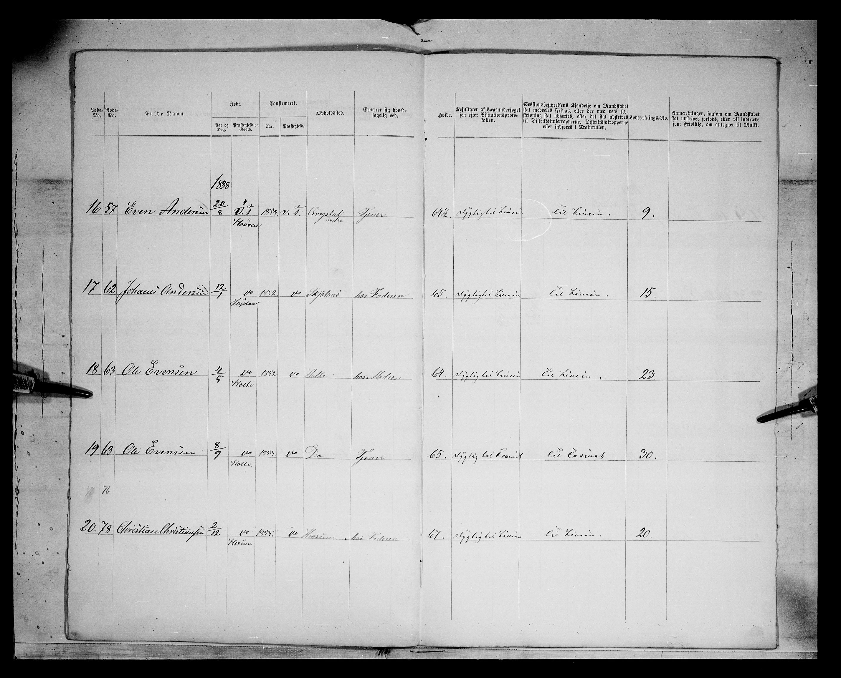 Fylkesmannen i Oppland, AV/SAH-FYO-002/1/K/Kg/L1167: Søndre og Nordre Land, Vestre Toten, 1860-1879, s. 7692