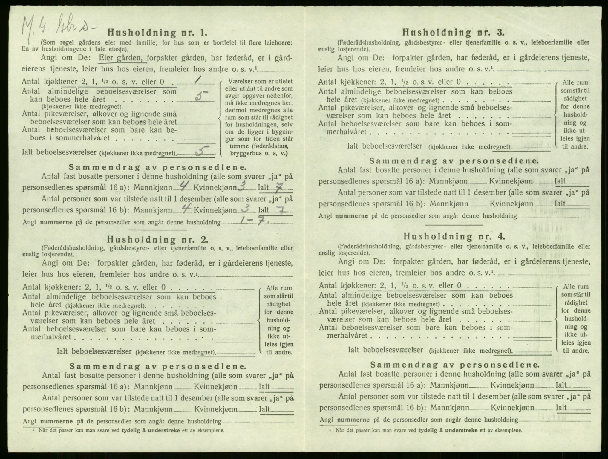 SAKO, Folketelling 1920 for 0721 Sem herred, 1920, s. 1229