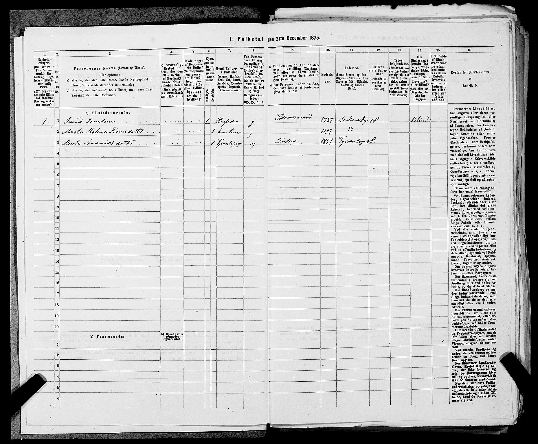 SAST, Folketelling 1875 for 1147L Avaldsnes prestegjeld, Avaldsnes sokn og Kopervik landsokn, 1875, s. 903