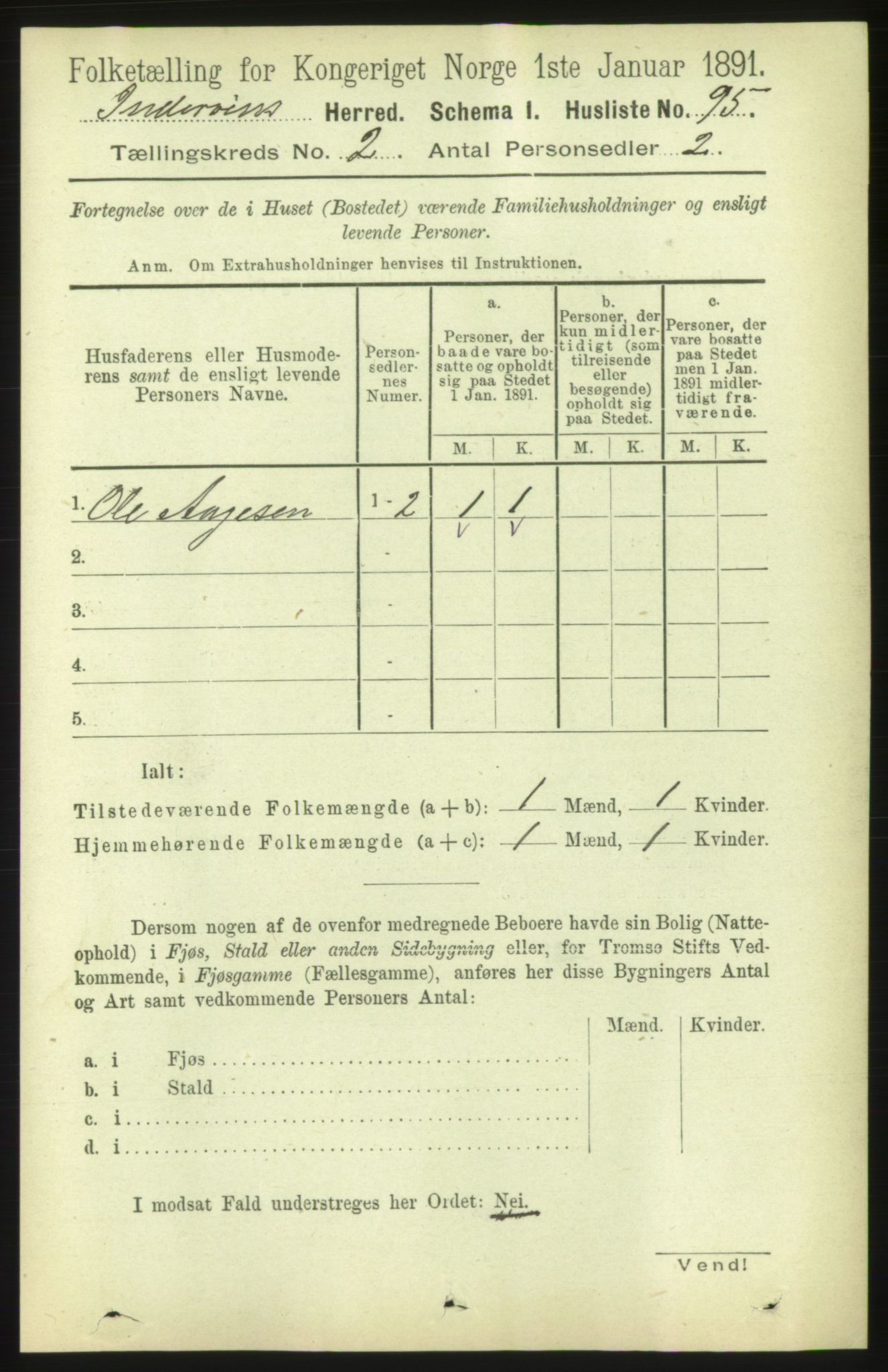 RA, Folketelling 1891 for 1729 Inderøy herred, 1891, s. 1280