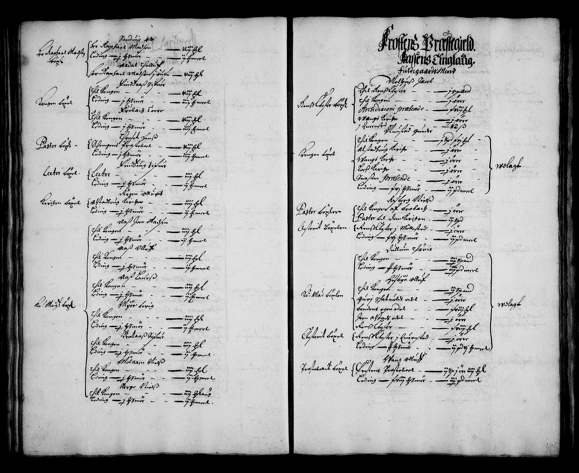 Rentekammeret inntil 1814, Realistisk ordnet avdeling, RA/EA-4070/N/Na/L0002/0006: [XI g]: Trondheims stifts jordebøker: / Stjørdal fogderi, 1664, s. 33