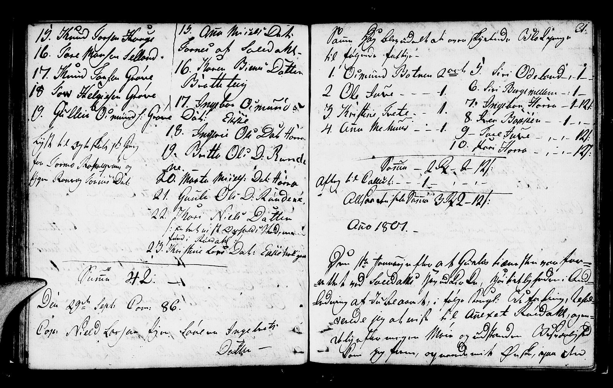 Røldal sokneprestembete, SAB/A-100247: Ministerialbok nr. A 1, 1780-1816, s. 31