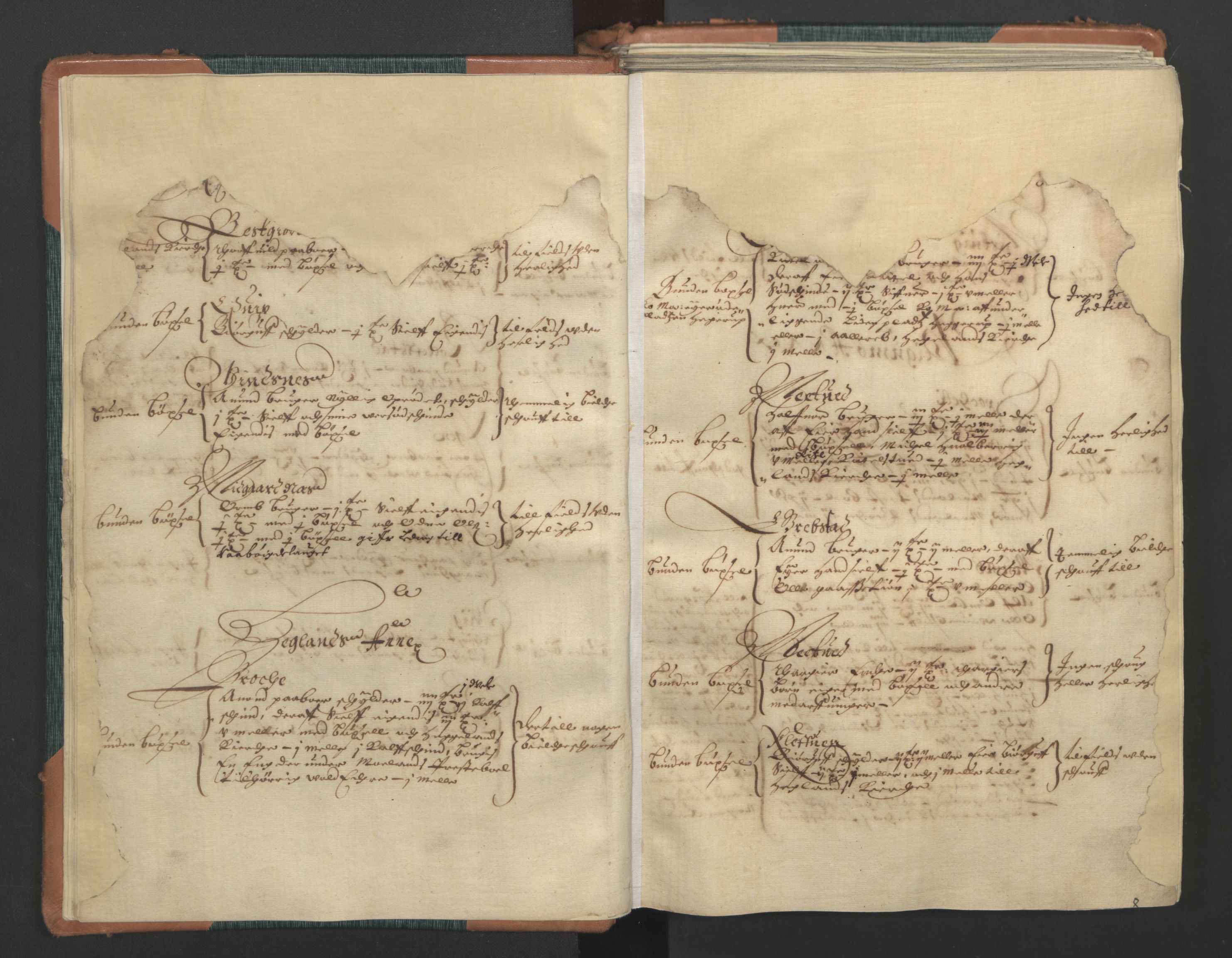 Rentekammeret inntil 1814, Realistisk ordnet avdeling, AV/RA-EA-4070/L/L0017: Skien lagdømme. Alminnelig jordebok for Telemark, Bamble og Numedal, 1661, s. 7b-8a