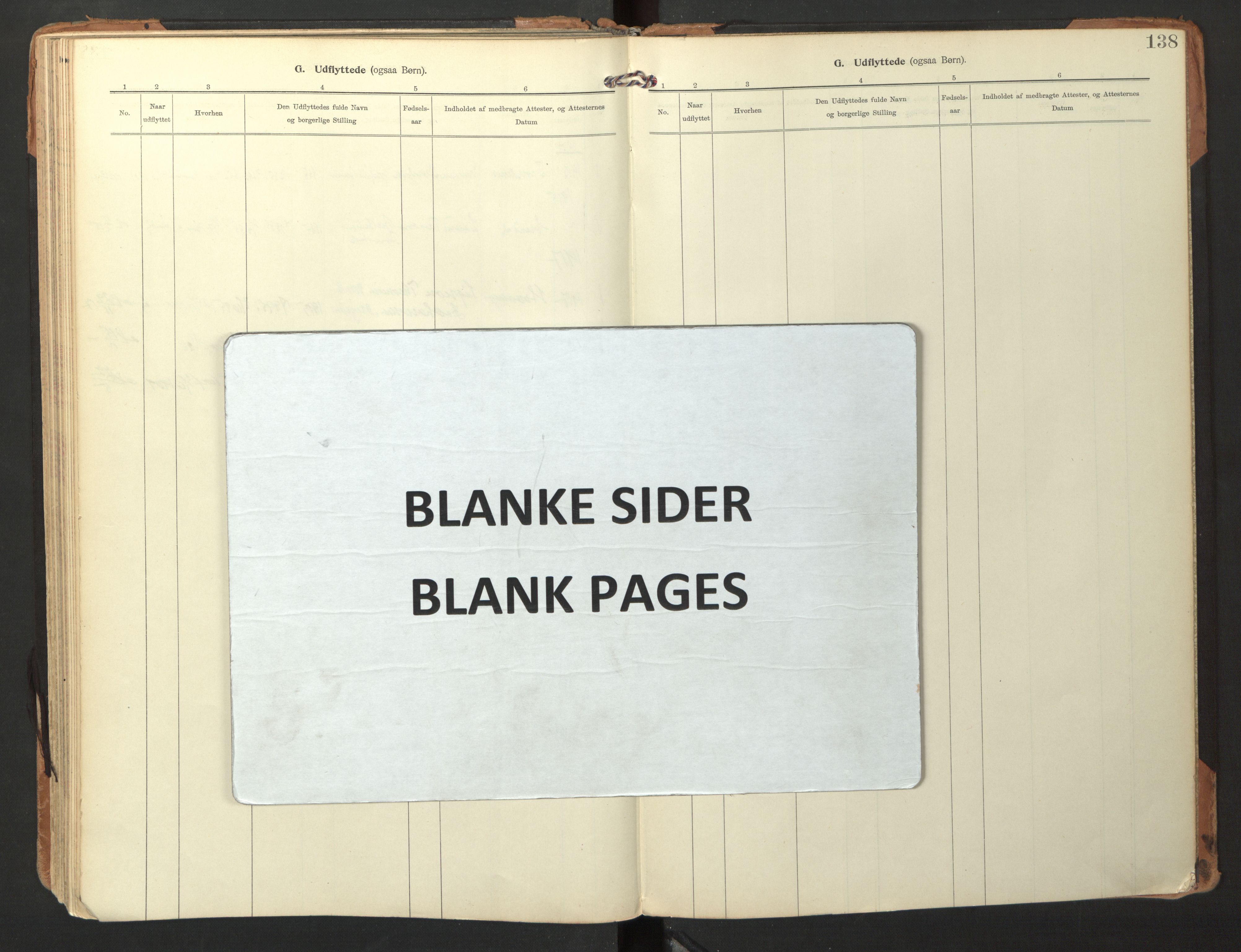 Ministerialprotokoller, klokkerbøker og fødselsregistre - Nordland, AV/SAT-A-1459/865/L0928: Ministerialbok nr. 865A06, 1913-1926, s. 138