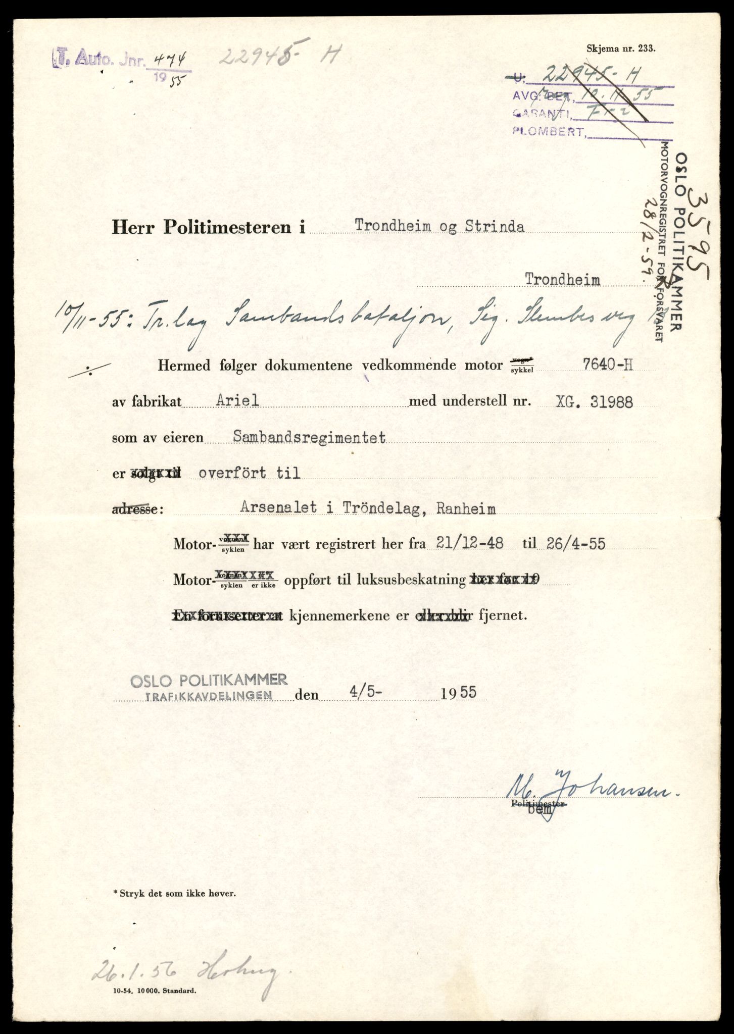 Møre og Romsdal vegkontor - Ålesund trafikkstasjon, AV/SAT-A-4099/F/Fe/L0049: Registreringskort for kjøretøy T 14864 - T 18613, 1927-1998, s. 3271