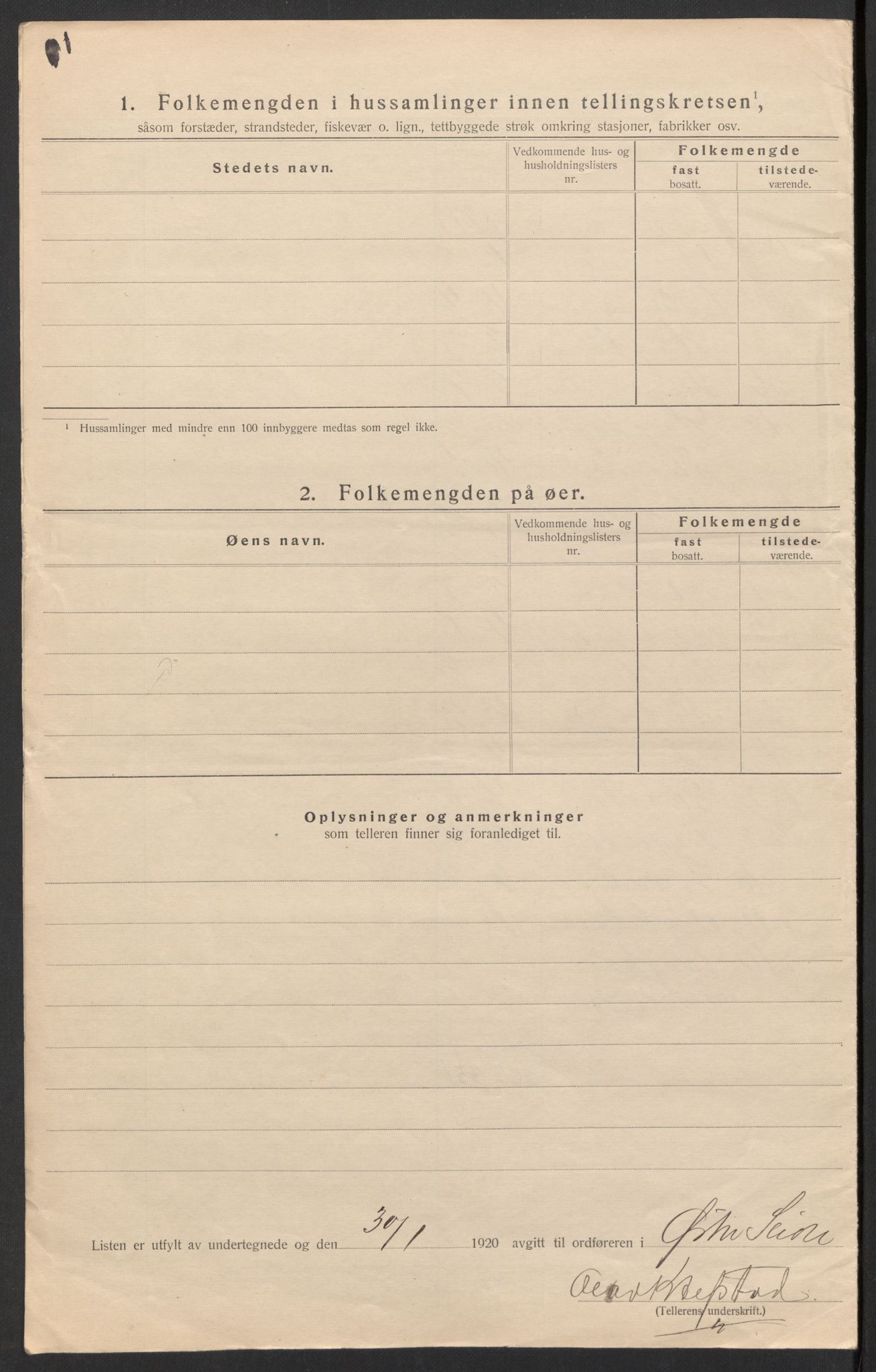 SAH, Folketelling 1920 for 0544 Øystre Slidre herred, 1920, s. 14