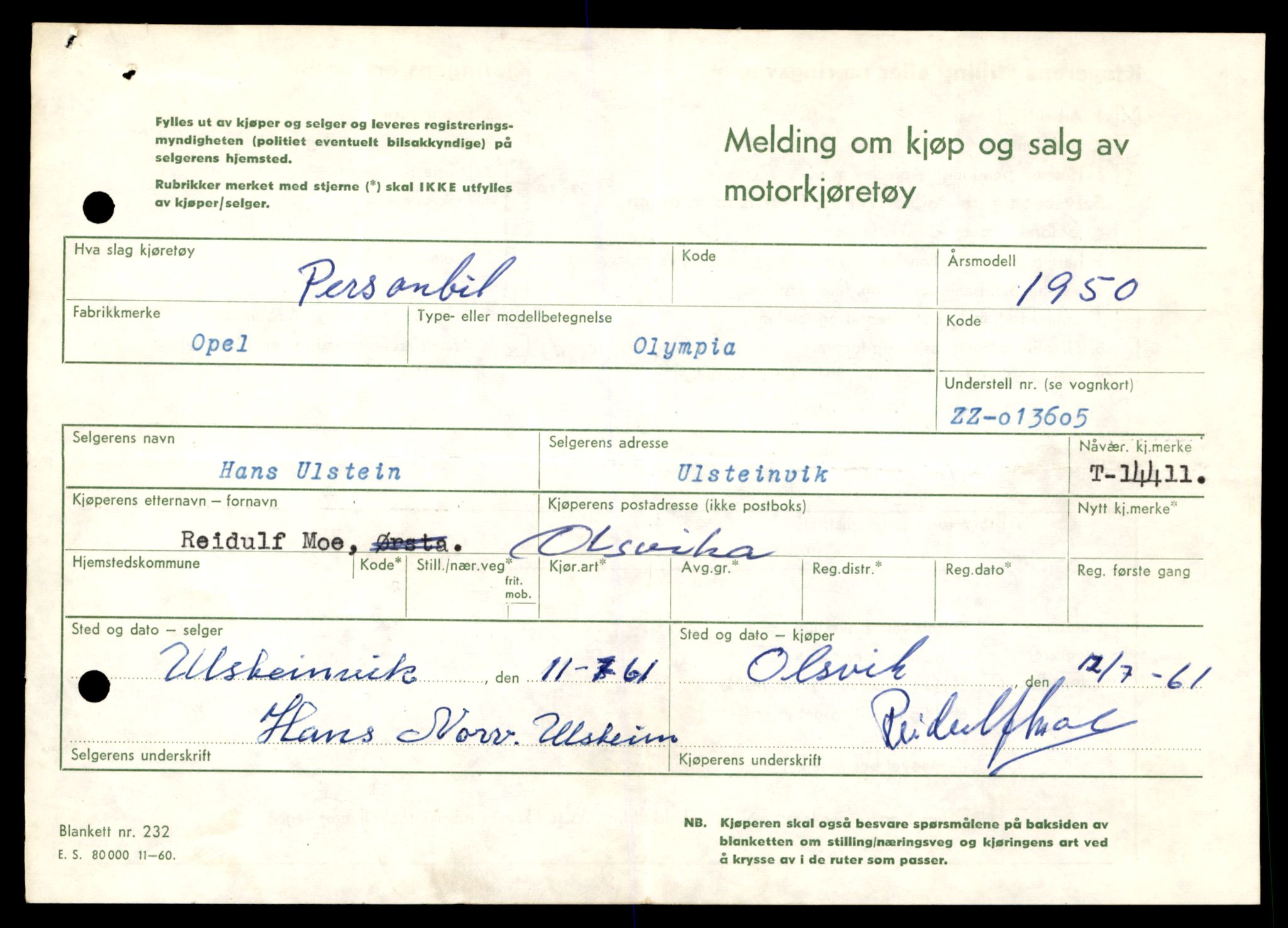 Møre og Romsdal vegkontor - Ålesund trafikkstasjon, AV/SAT-A-4099/F/Fe/L0045: Registreringskort for kjøretøy T 14320 - T 14444, 1927-1998, s. 2341