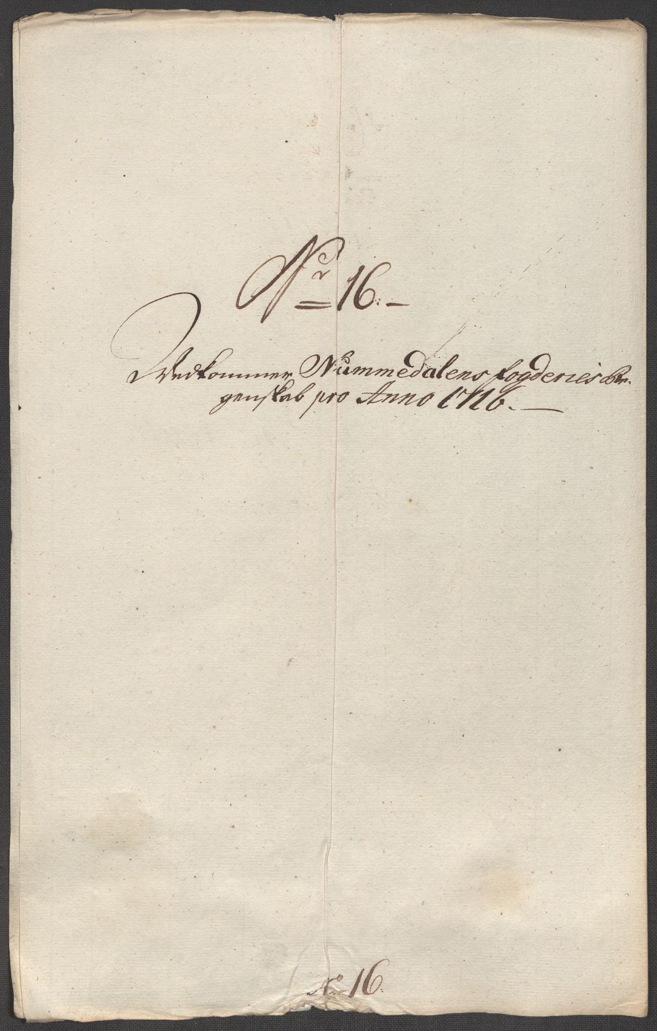 Rentekammeret inntil 1814, Reviderte regnskaper, Fogderegnskap, AV/RA-EA-4092/R64/L4437: Fogderegnskap Namdal, 1716, s. 167