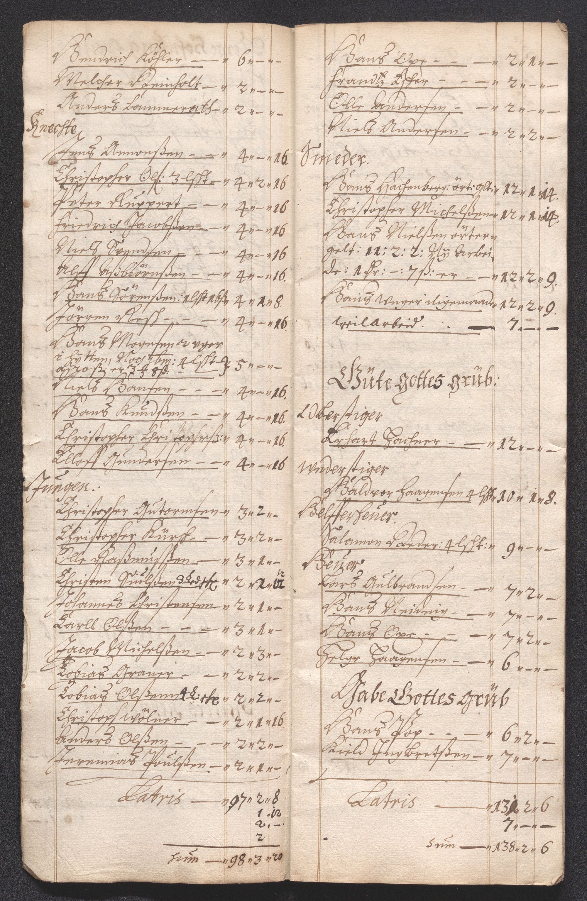 Kongsberg Sølvverk 1623-1816, SAKO/EA-3135/001/D/Dc/Dcd/L0039: Utgiftsregnskap for gruver m.m., 1666, s. 7