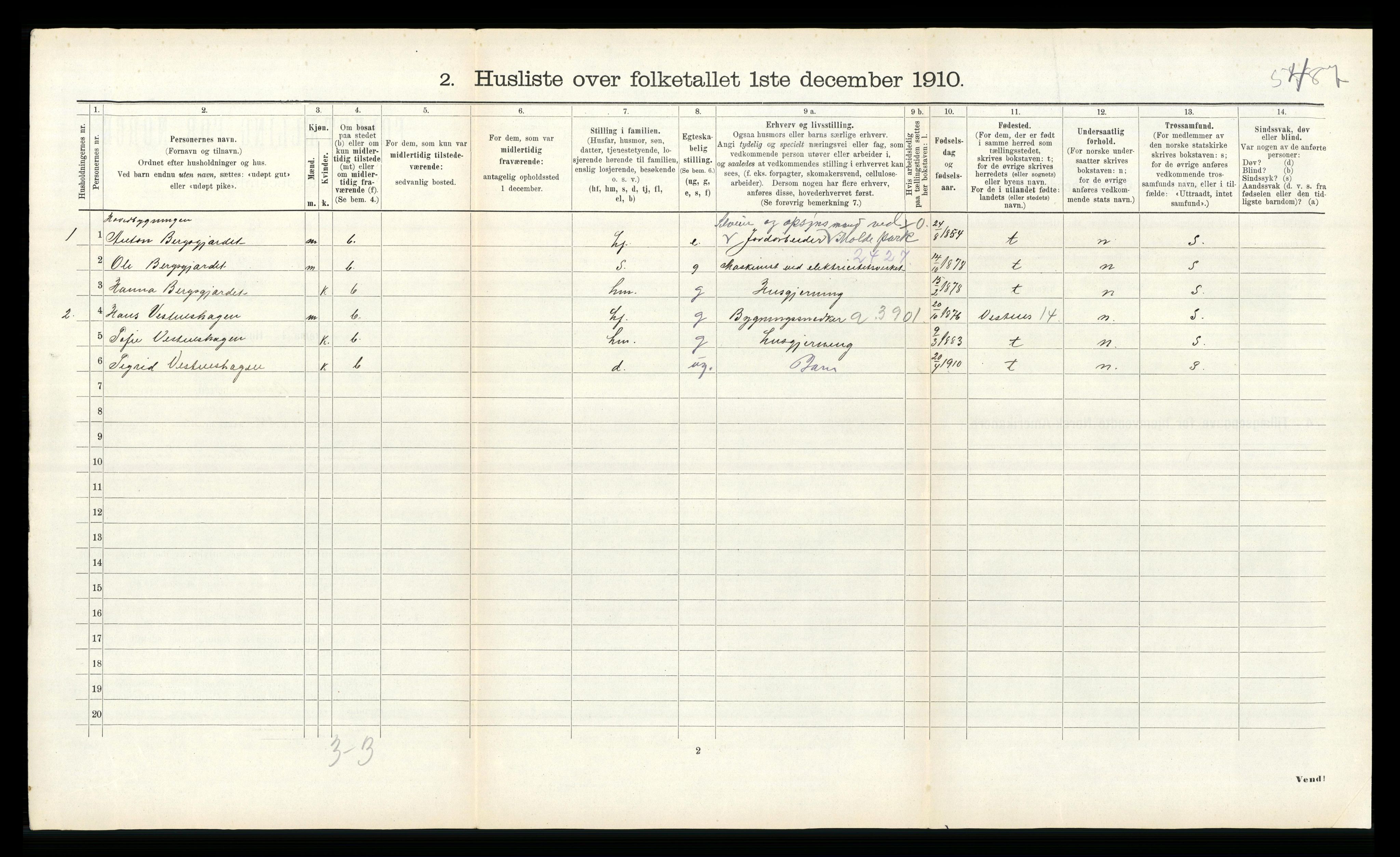 RA, Folketelling 1910 for 1544 Bolsøy herred, 1910, s. 180