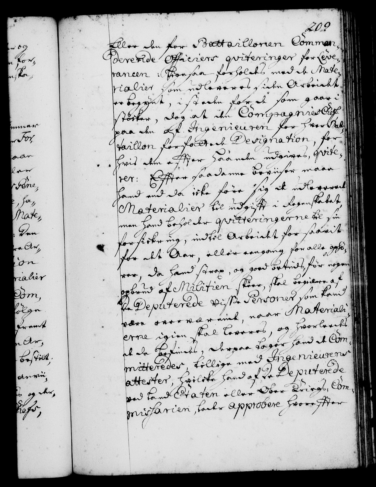Rentekammeret, Kammerkanselliet, RA/EA-3111/G/Gg/Ggi/L0001: Norsk instruksjonsprotokoll med register (merket RK 53.34), 1720-1729, s. 209