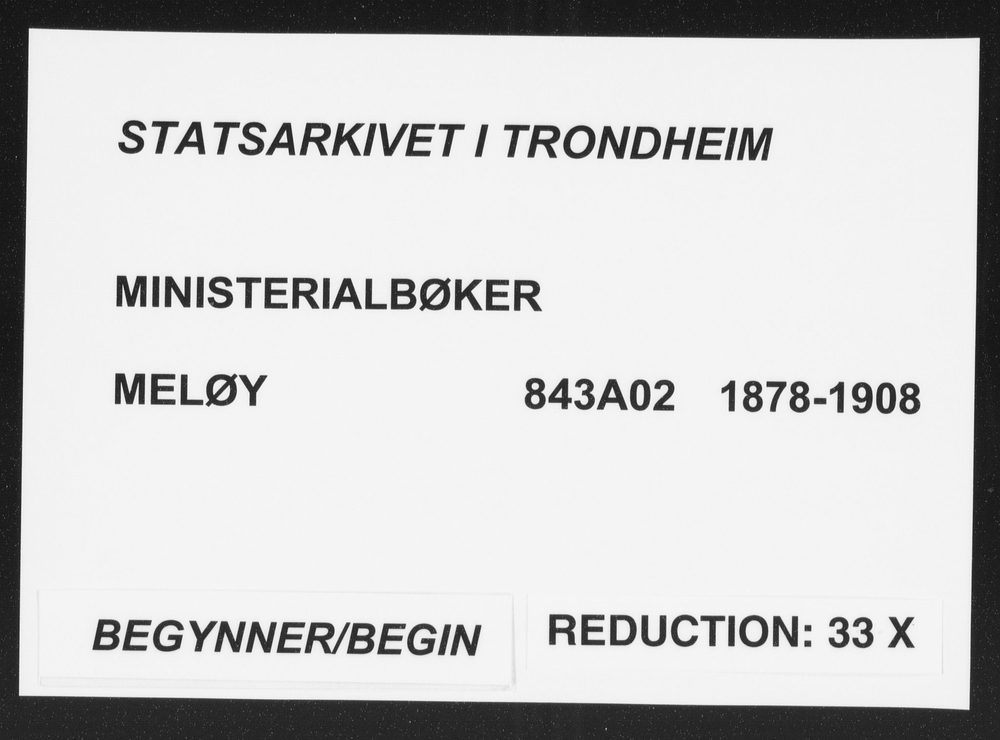 Ministerialprotokoller, klokkerbøker og fødselsregistre - Nordland, AV/SAT-A-1459/843/L0627: Ministerialbok nr. 843A02, 1878-1908