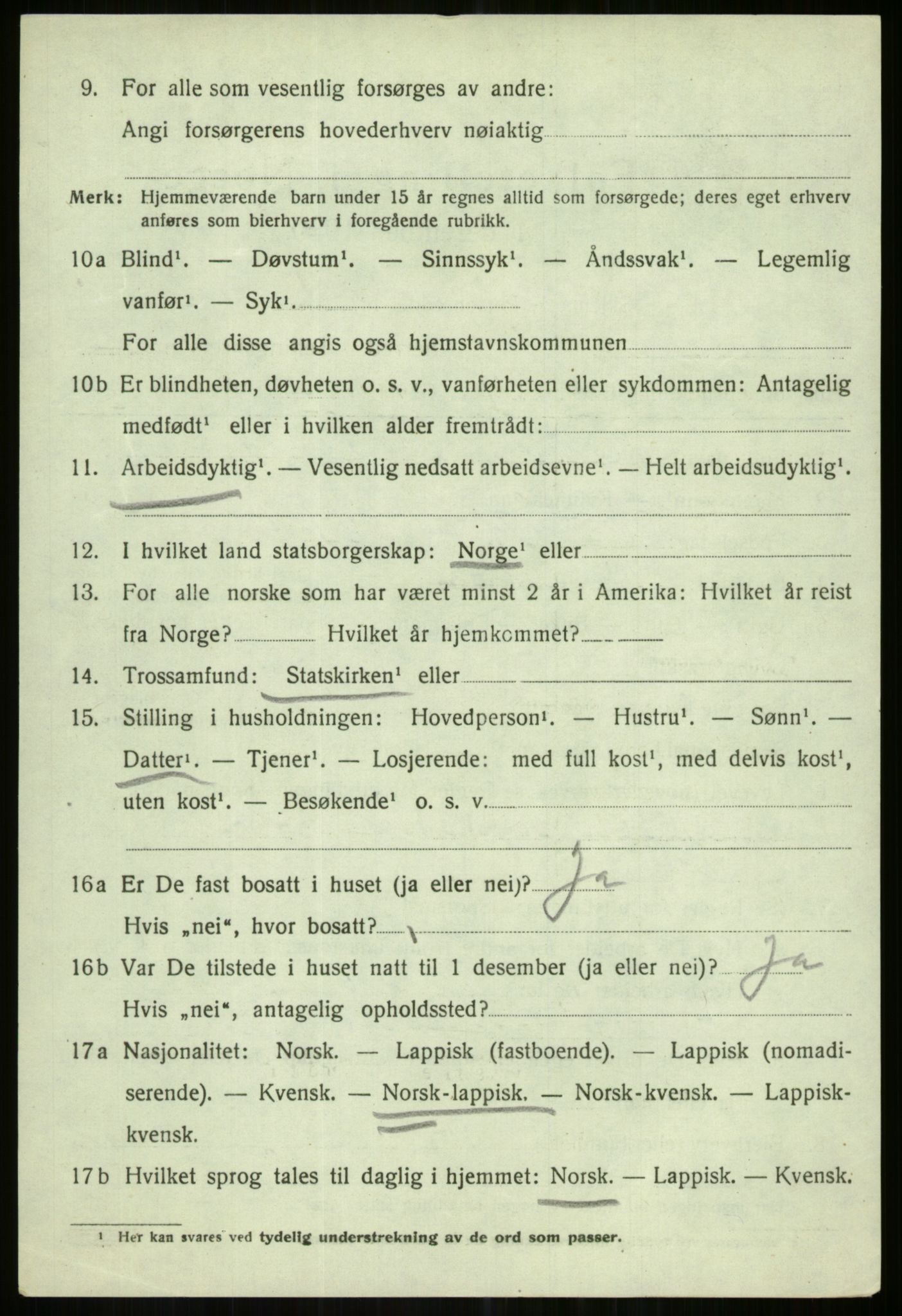 SATØ, Folketelling 1920 for 1936 Karlsøy herred, 1920, s. 1680