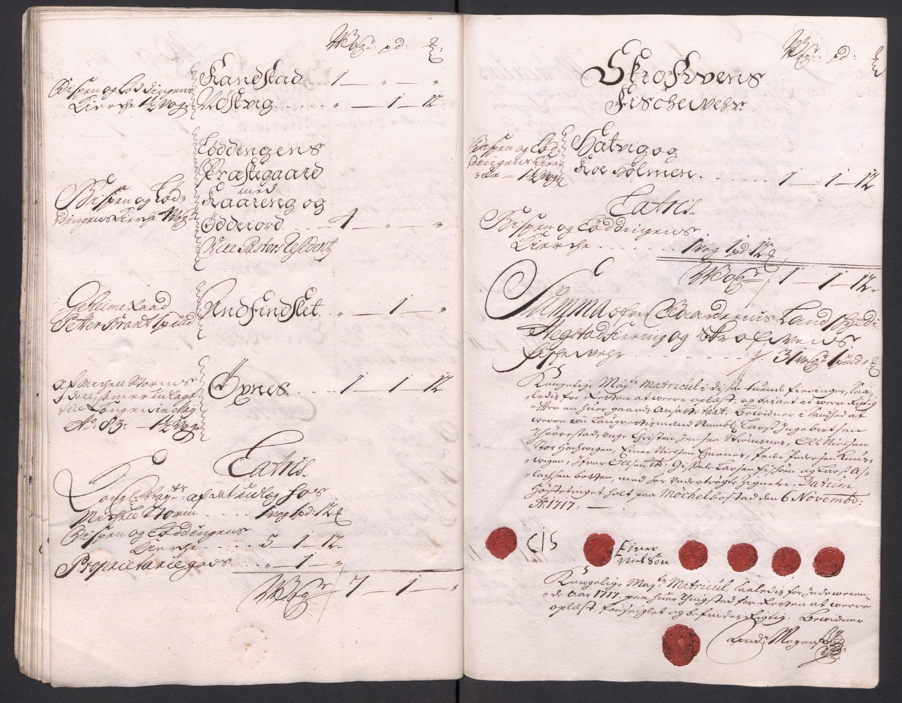 Rentekammeret inntil 1814, Reviderte regnskaper, Fogderegnskap, AV/RA-EA-4092/R66/L4587: Fogderegnskap Salten, 1717, s. 64