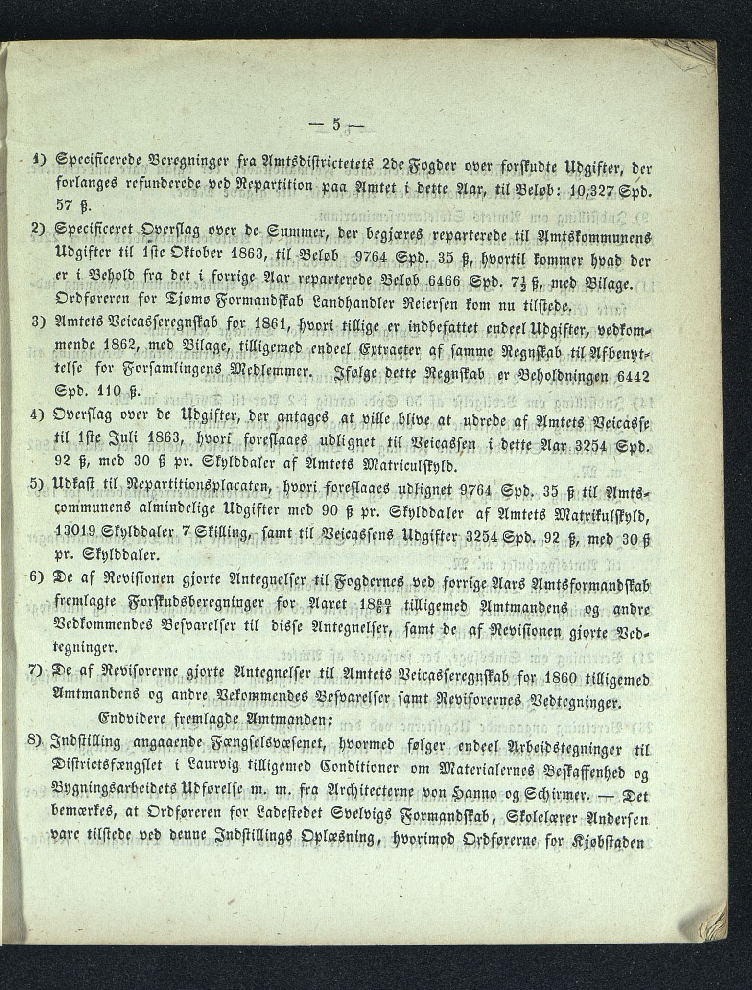 Vestfold fylkeskommune. Fylkestinget, VEMU/A-1315/A/Ab/Abb/L0008: Fylkestingsforhandlinger, 1862